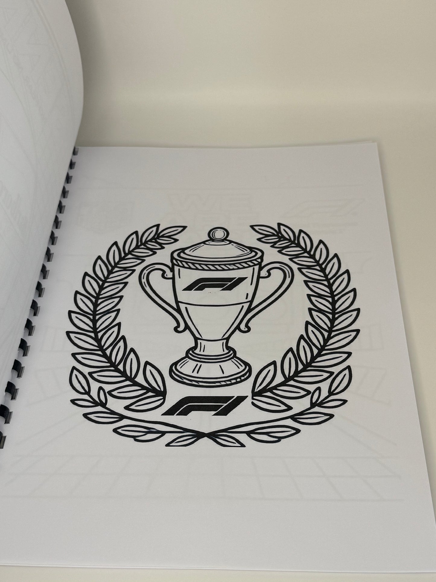 F1 (2) Colouring Book