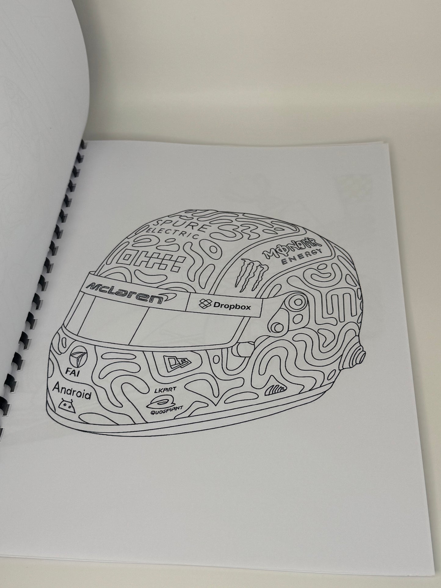 F1 (2) Colouring Book