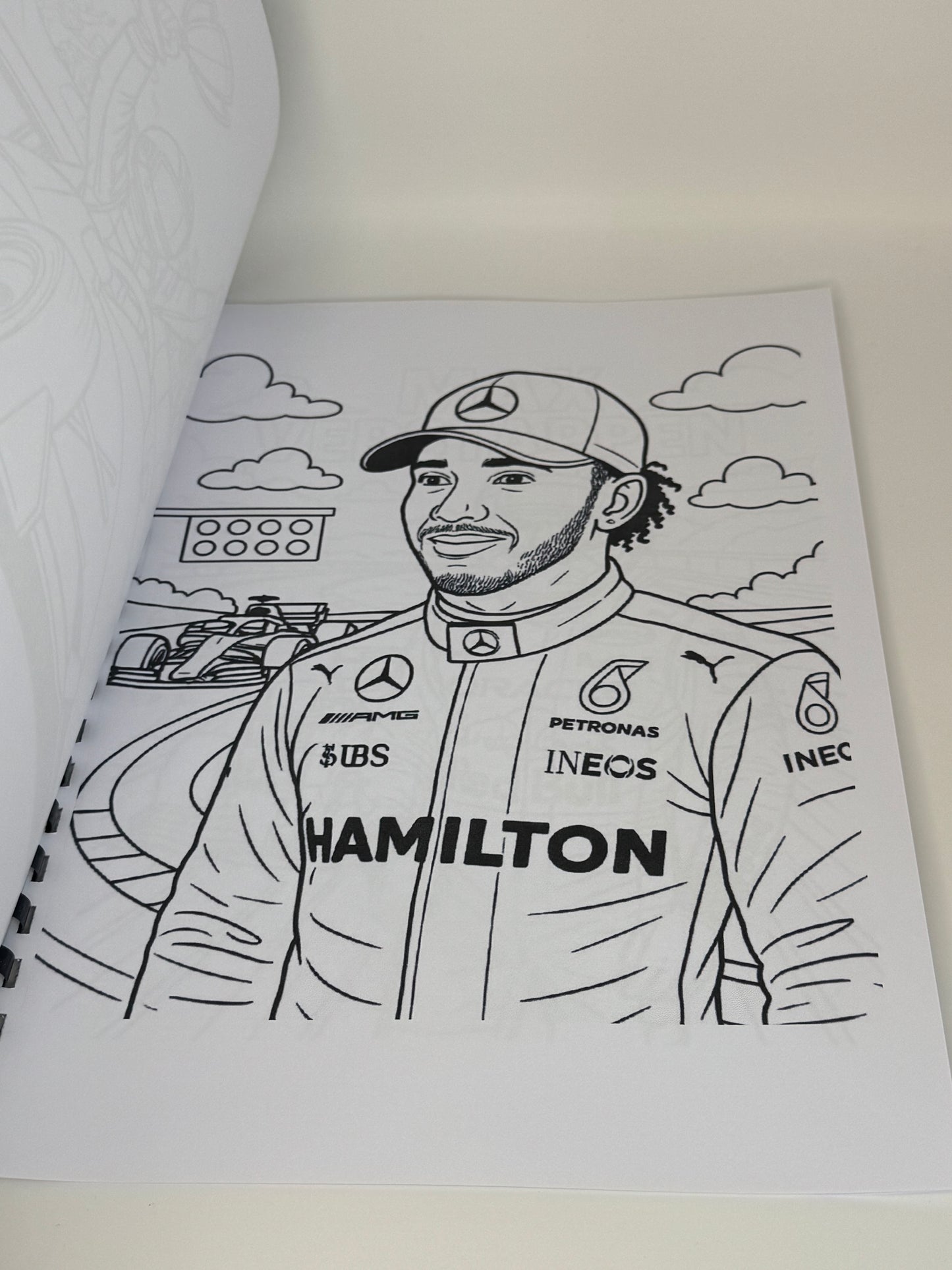 F1 (2) Colouring Book