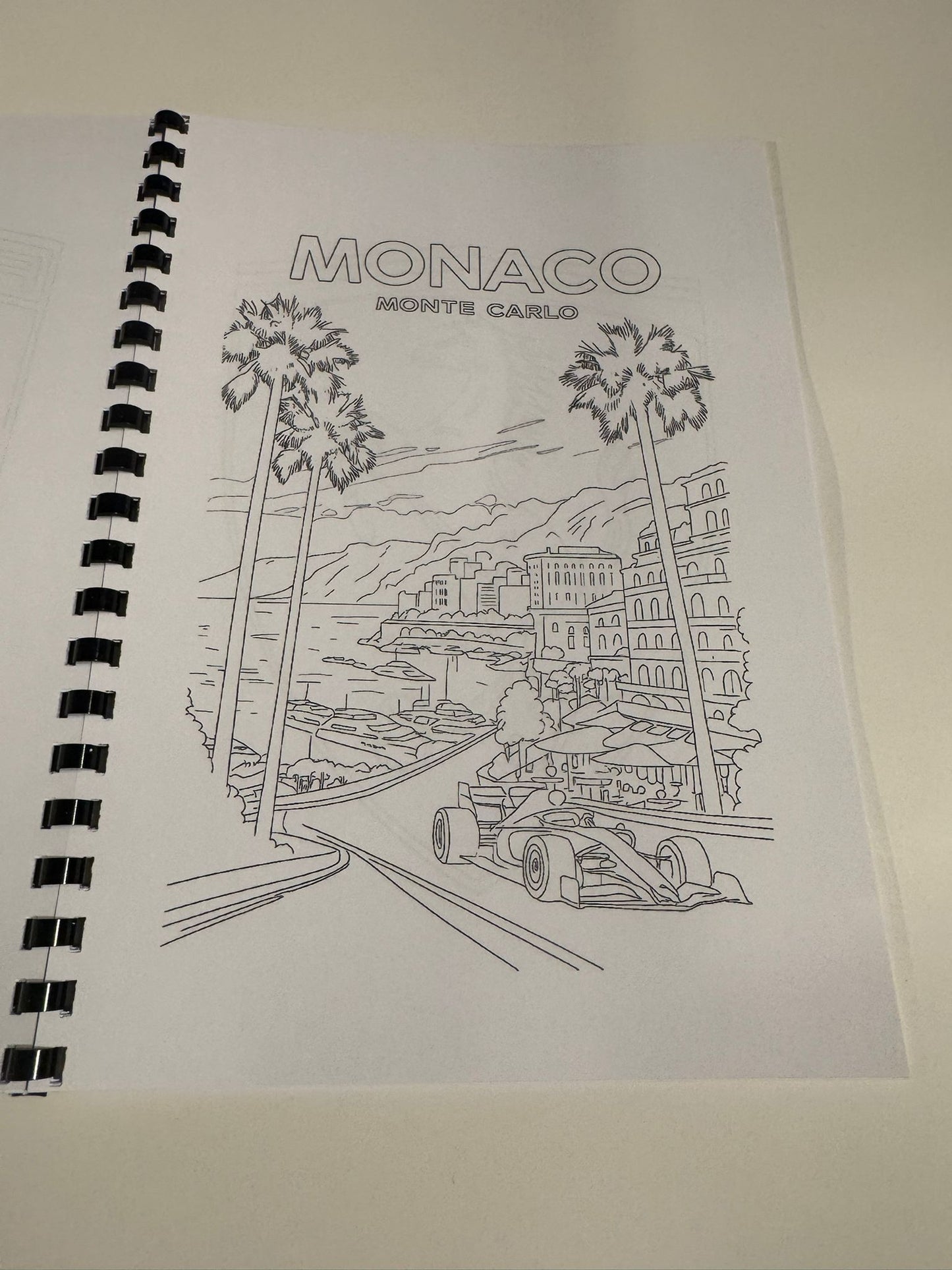 F1 Colouring Book