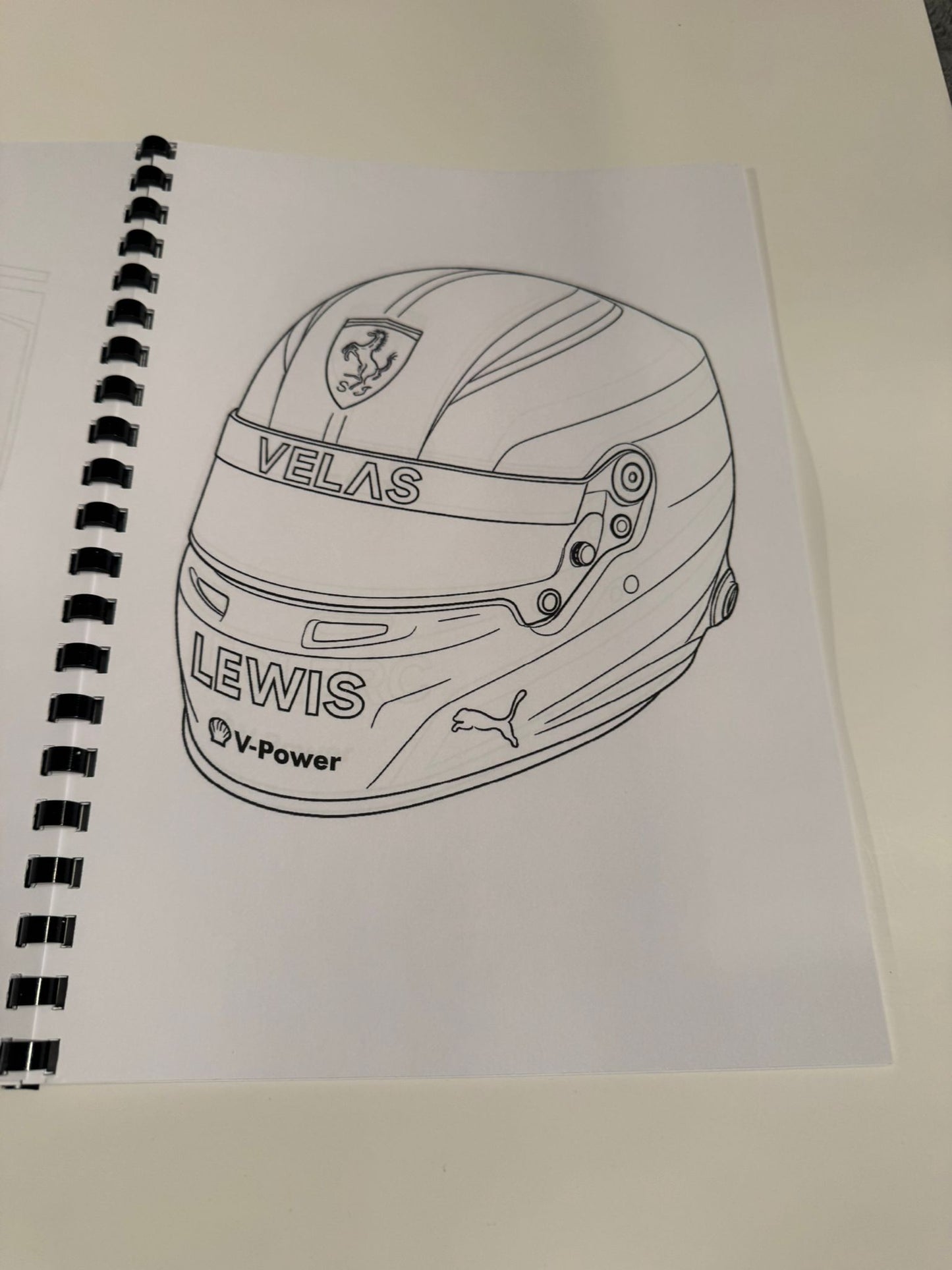 F1 Colouring Book