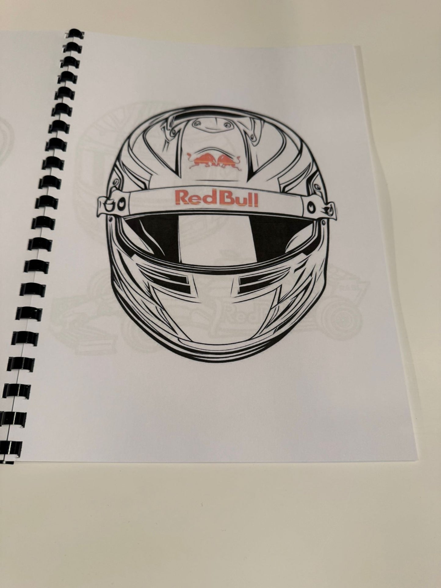 F1 Colouring Book