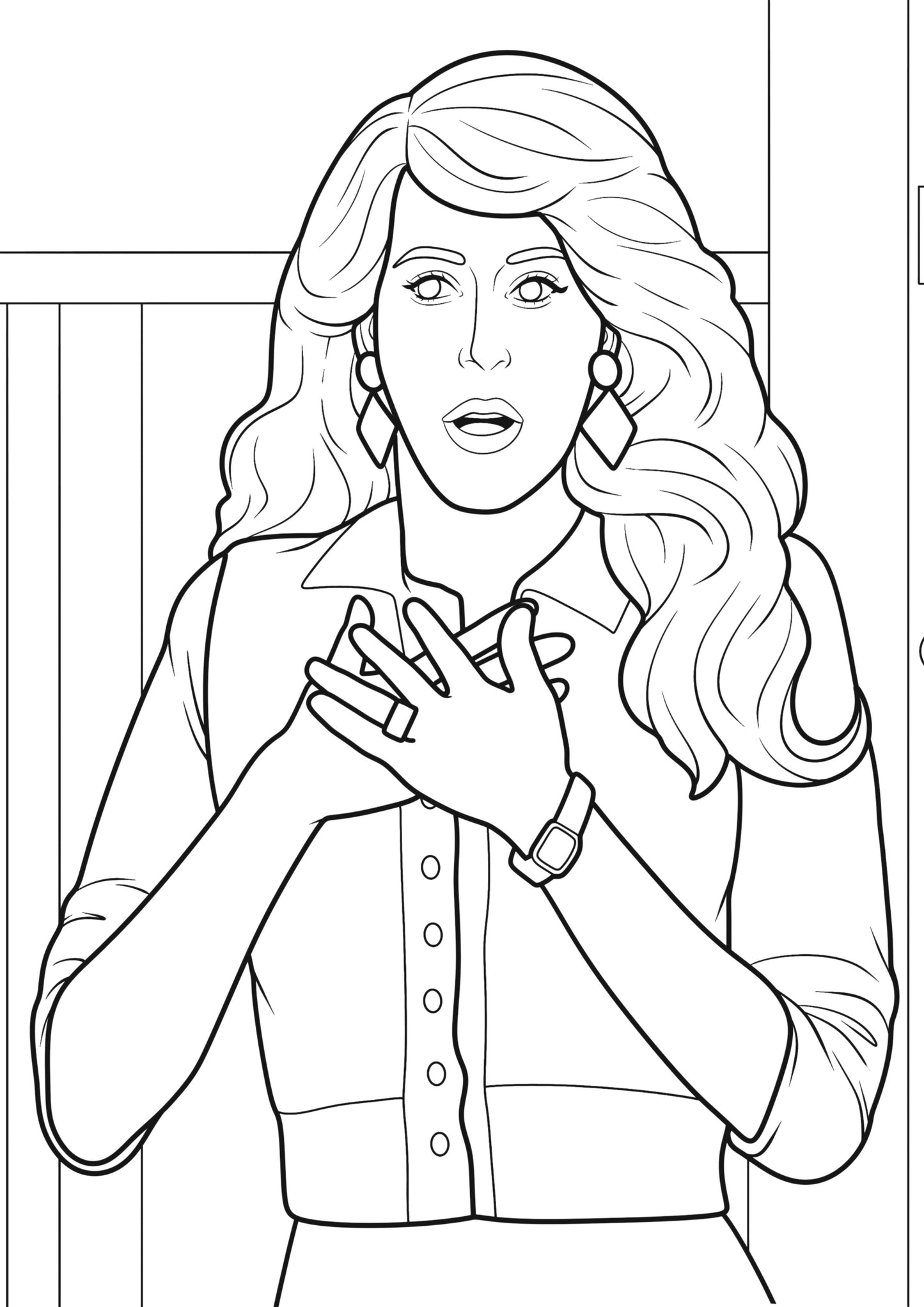 Friends Colouring Book
