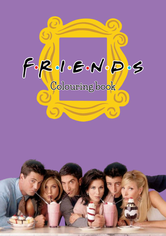 Friends Colouring Book