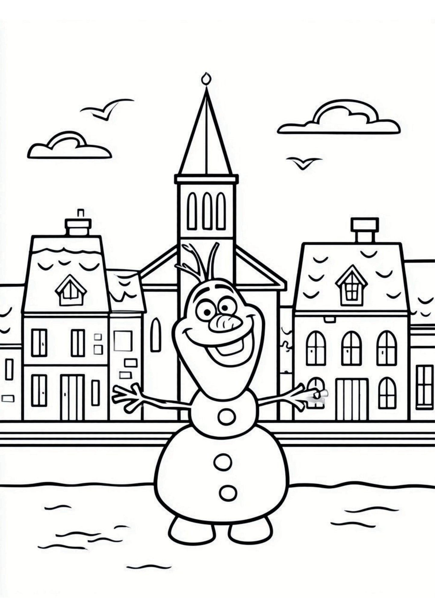 Frozen Colouring Book