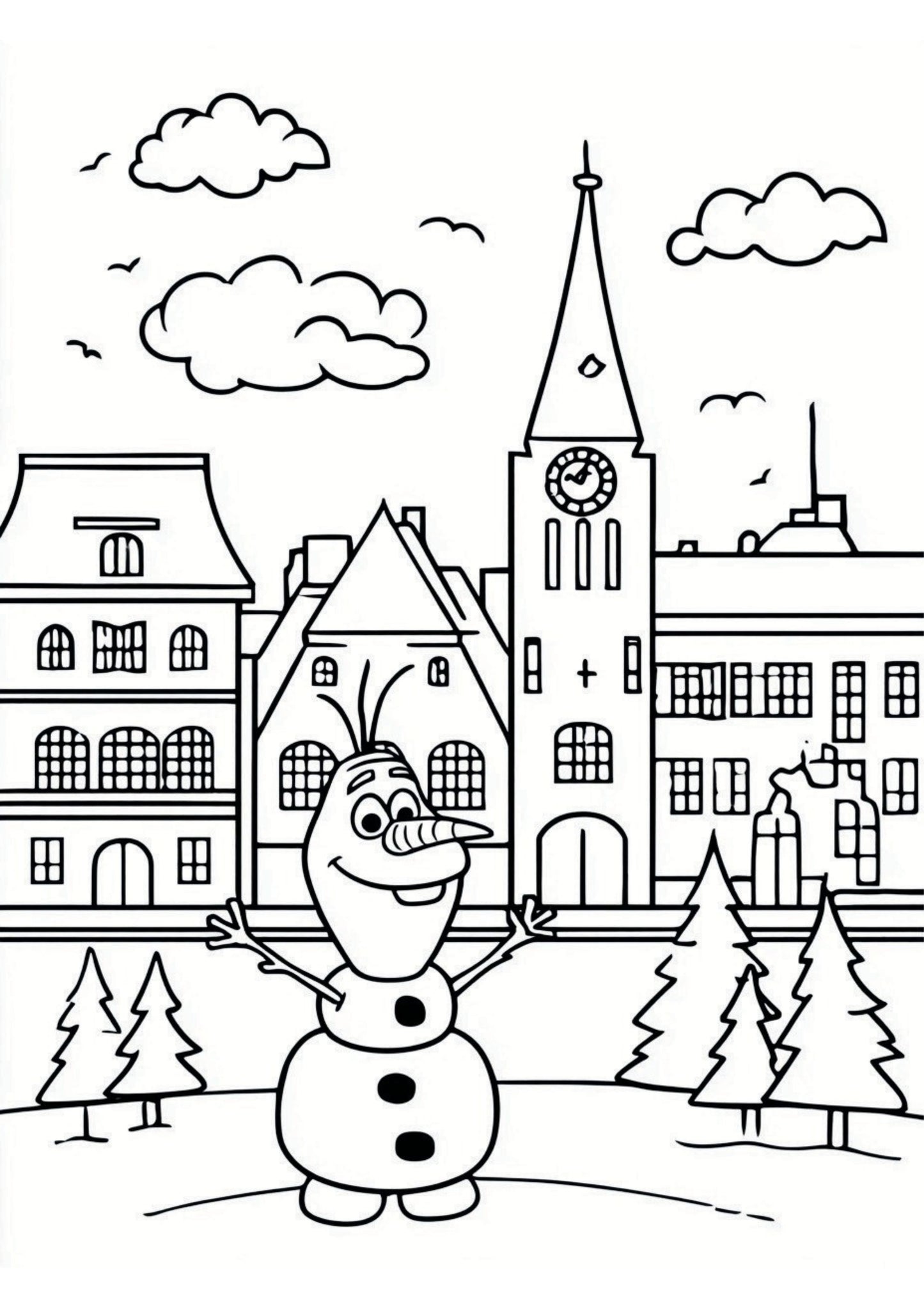 Frozen Colouring Book