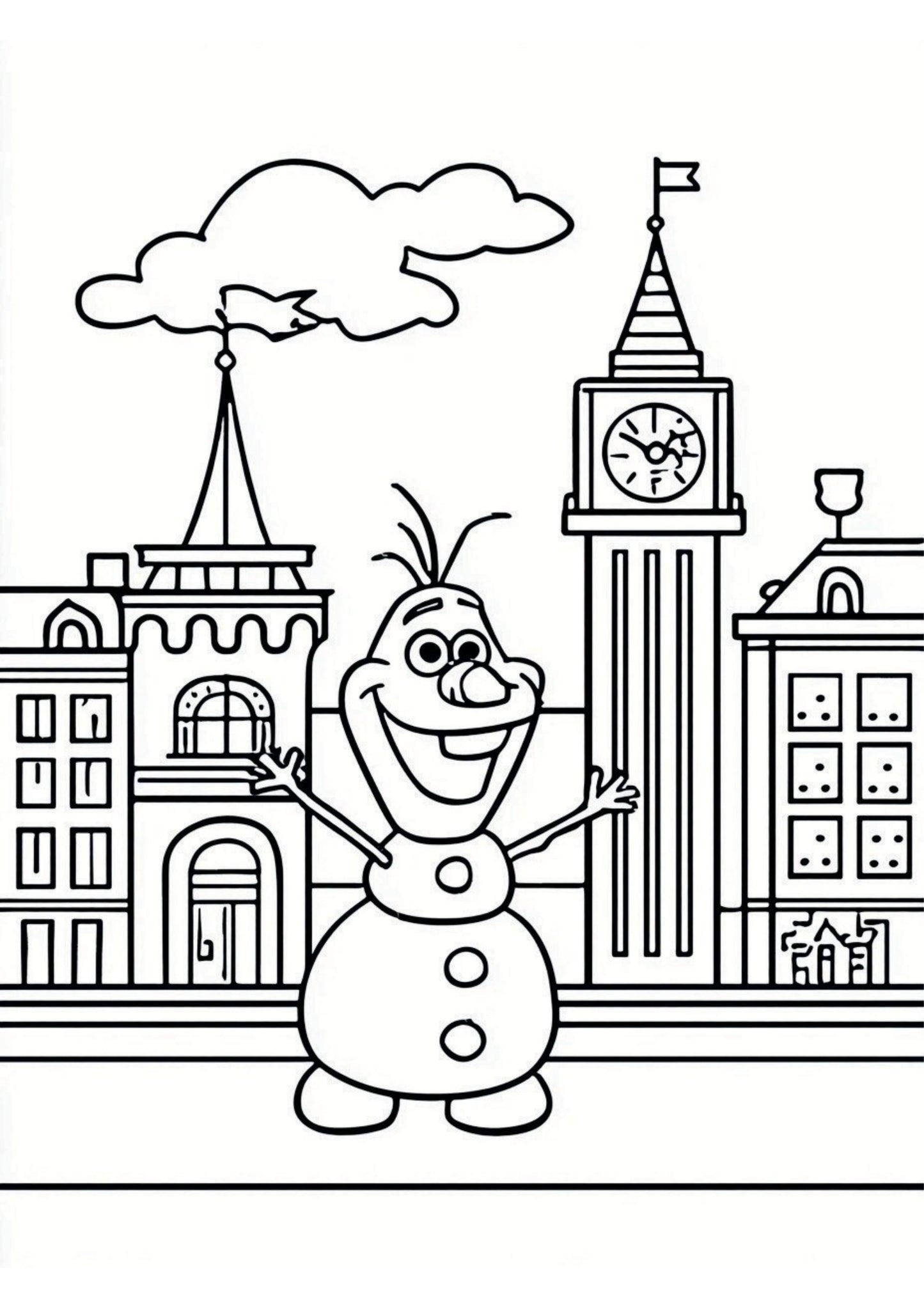 Frozen Colouring Book