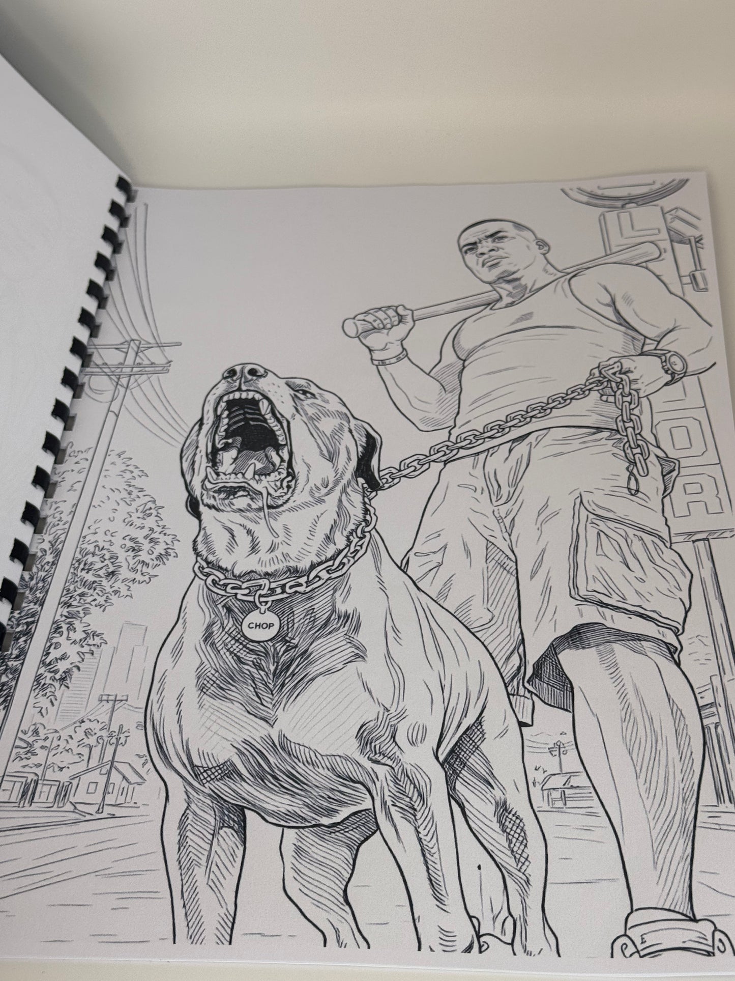 Grand Theft Auto Colouring Book