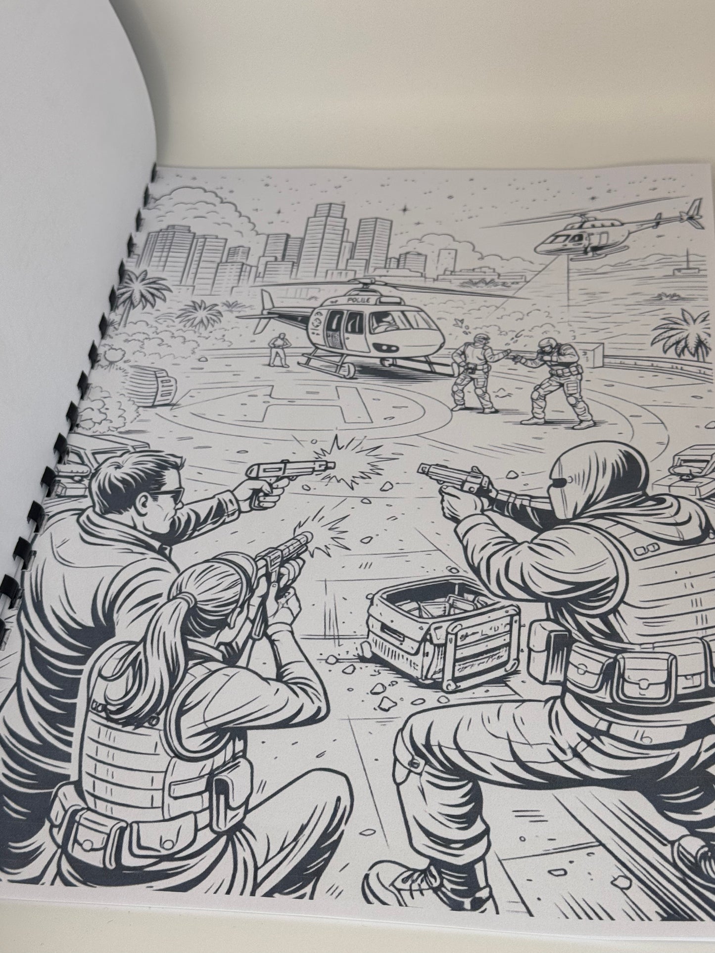 Grand Theft Auto Colouring Book