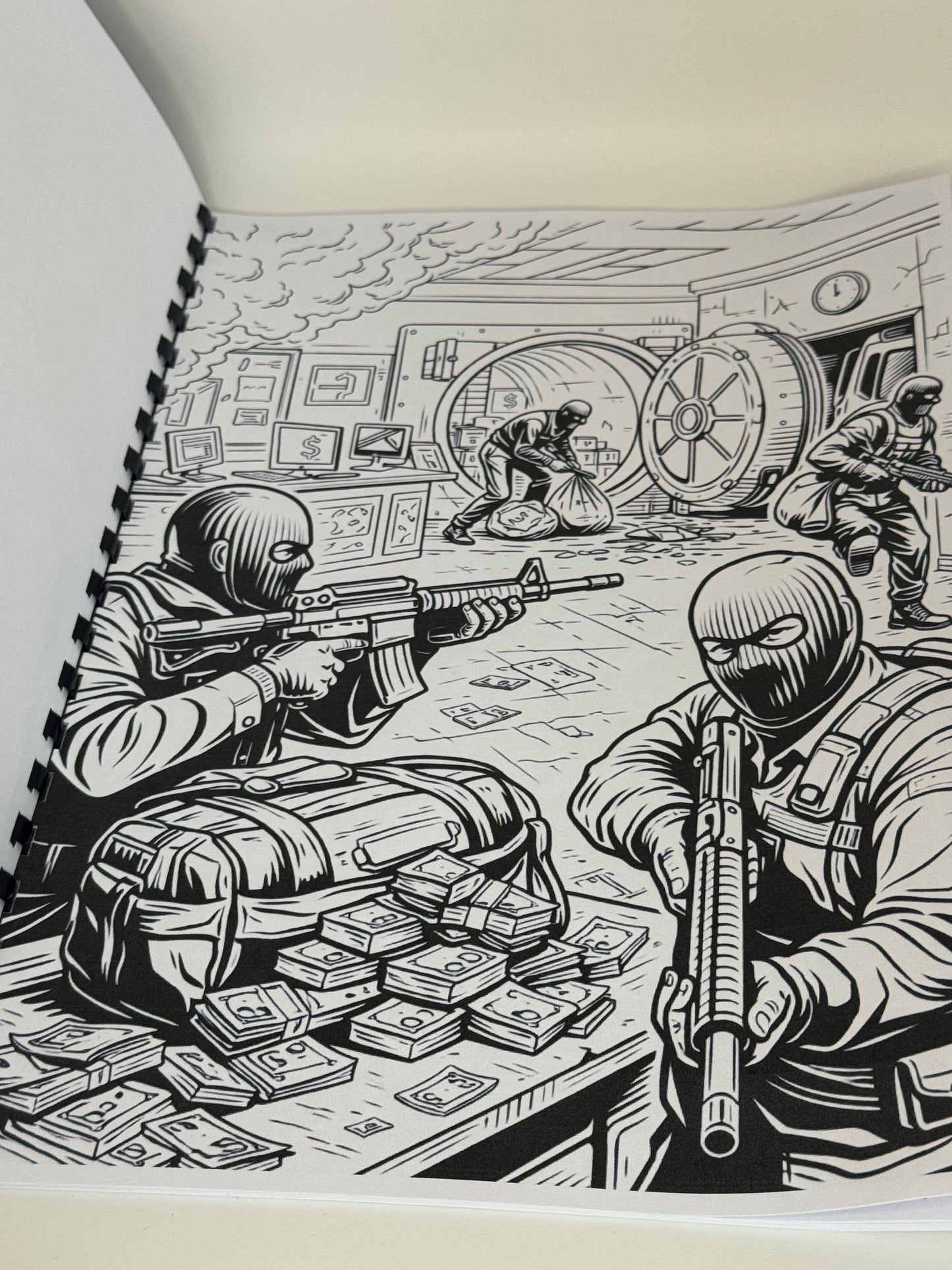 Grand Theft Auto Colouring Book