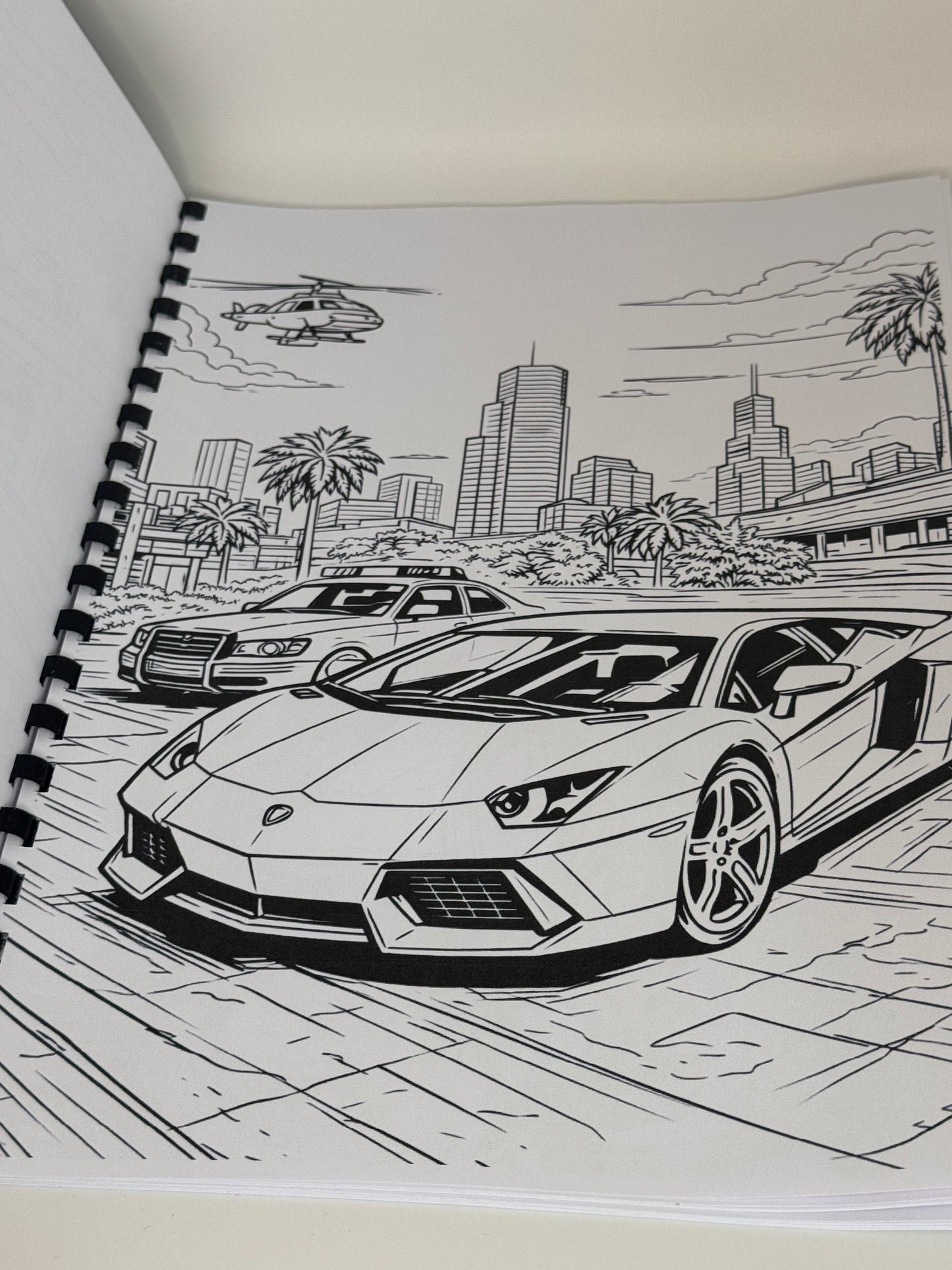 Grand Theft Auto Colouring Book