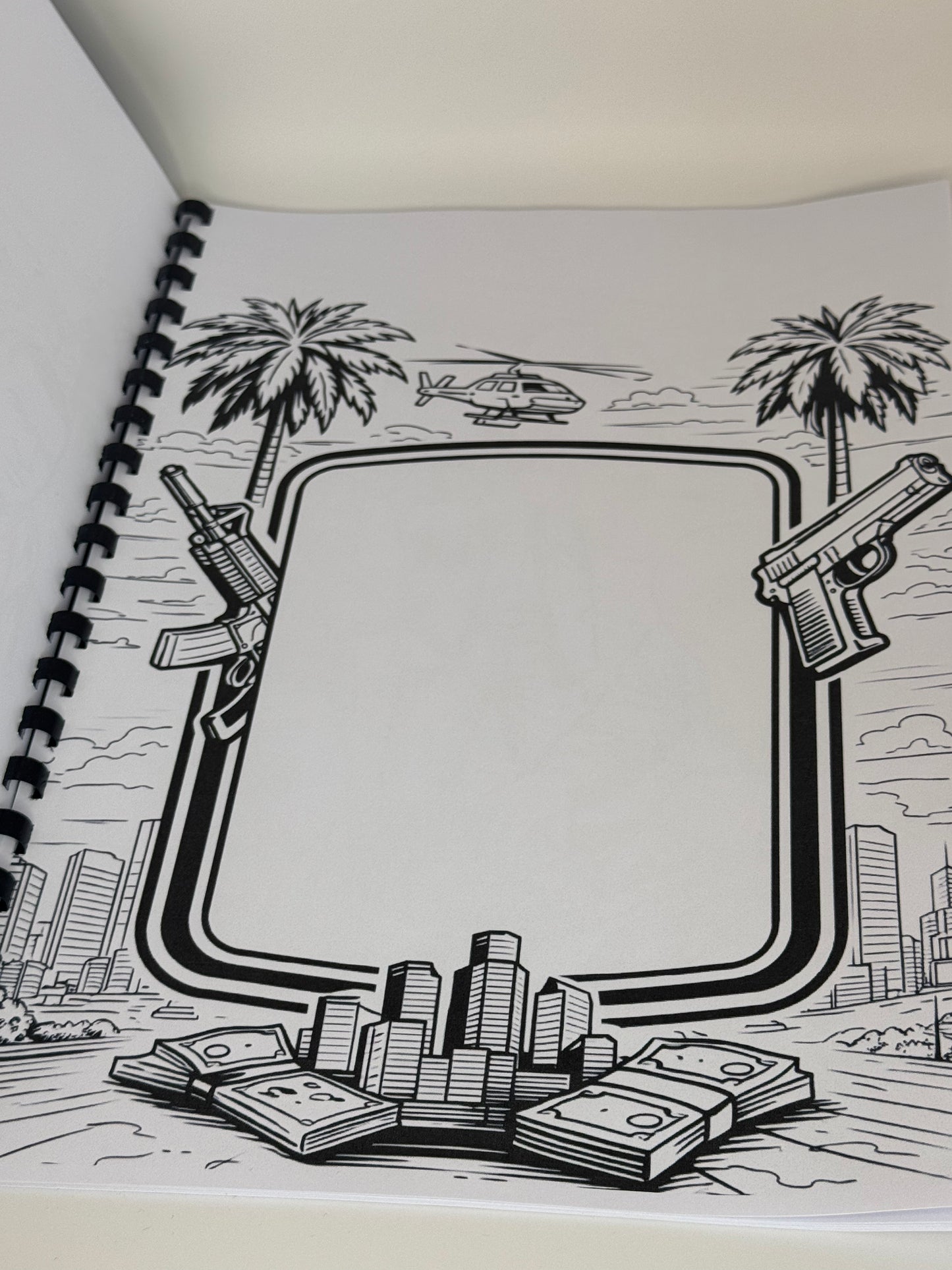 Grand Theft Auto Colouring Book