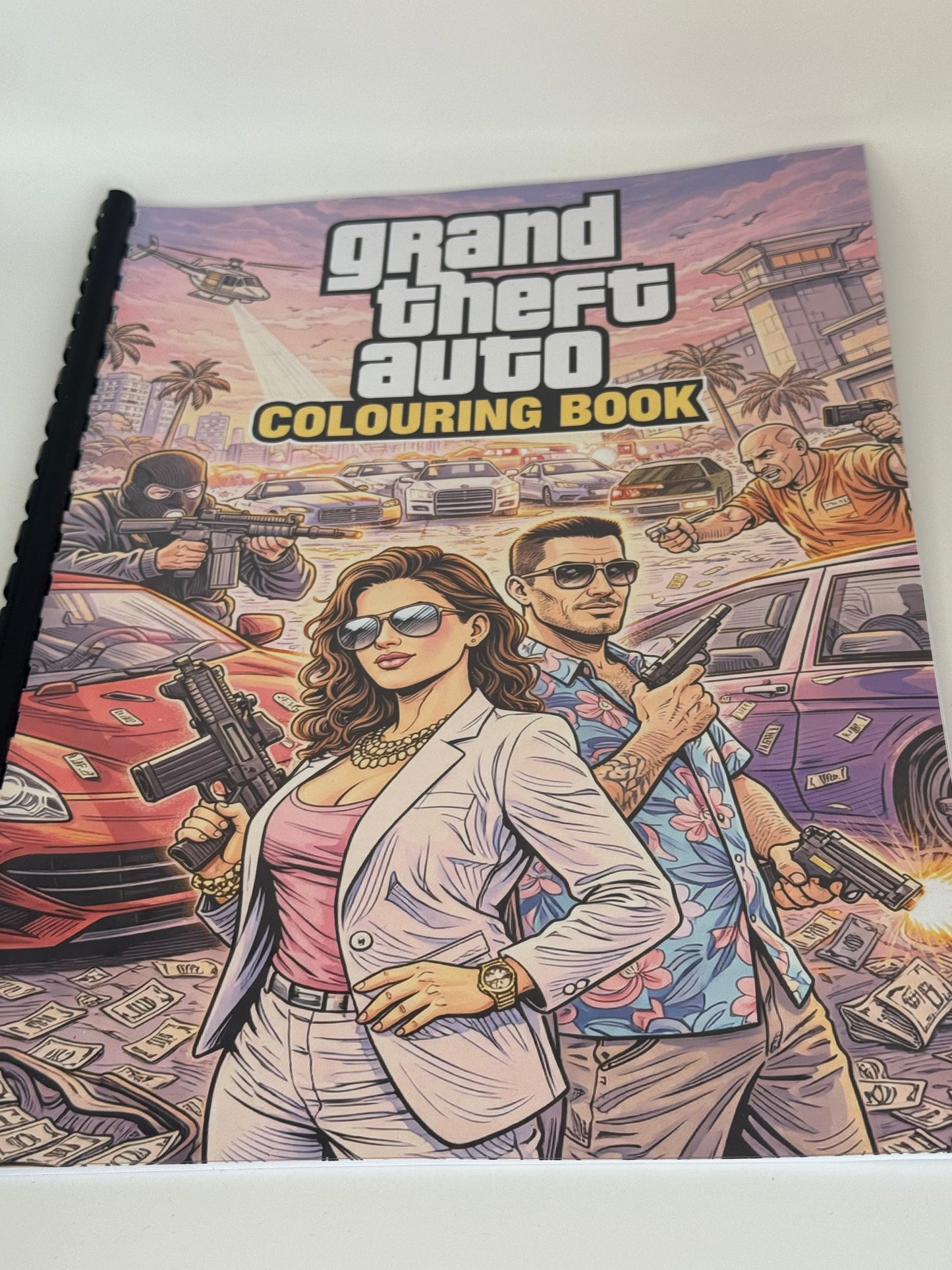 Grand Theft Auto Colouring Book