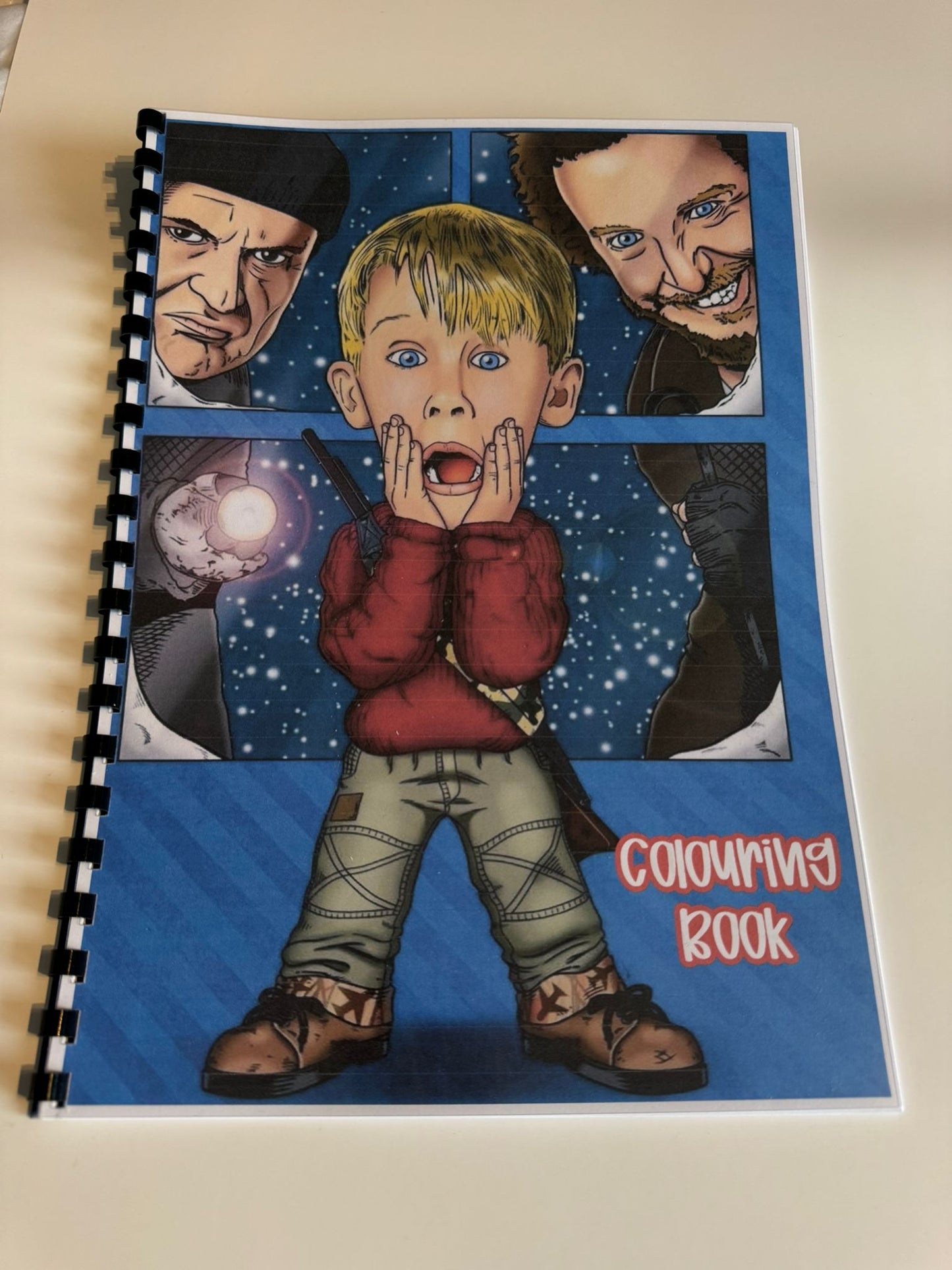Home Alone Colouring Book