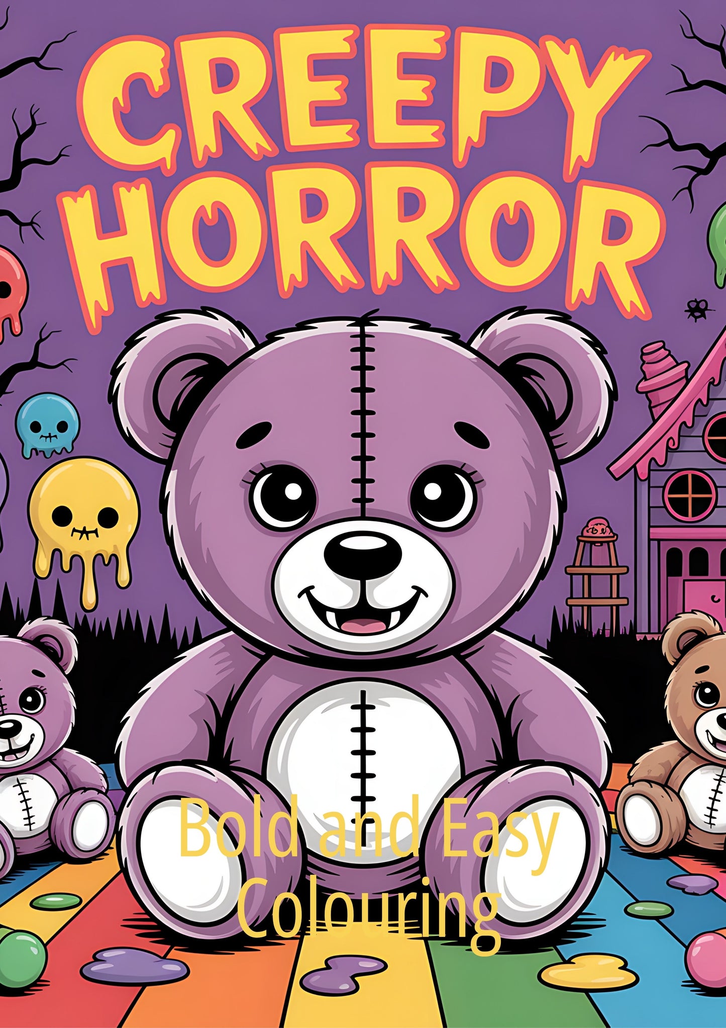 Creepy Horror Colouring Book