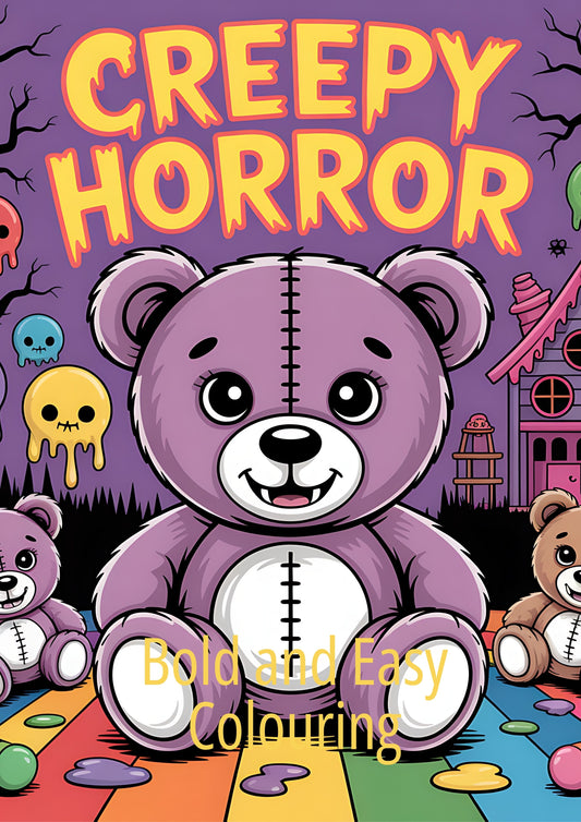 Creepy Horror Colouring Book