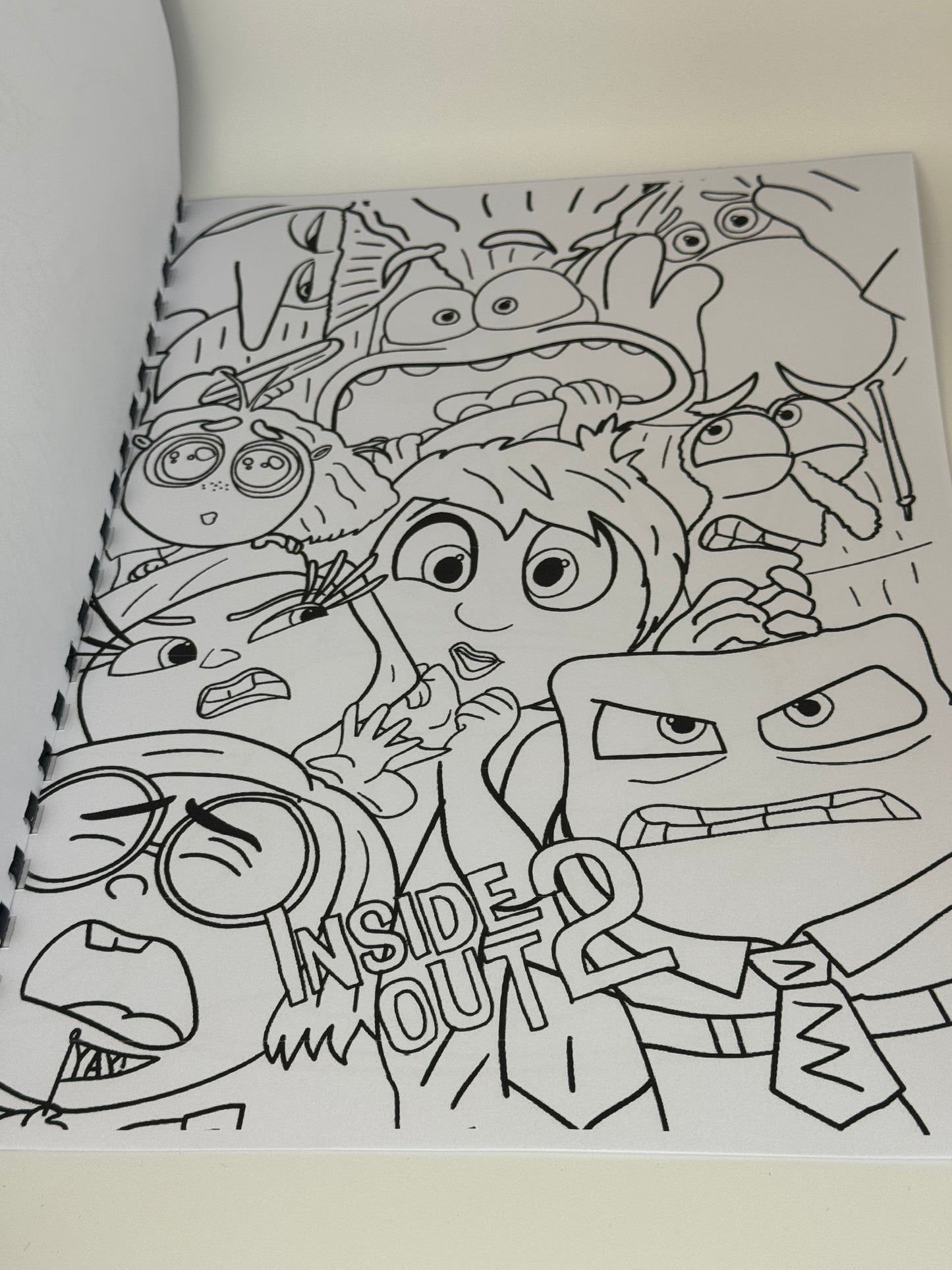 Inside Colouring Book