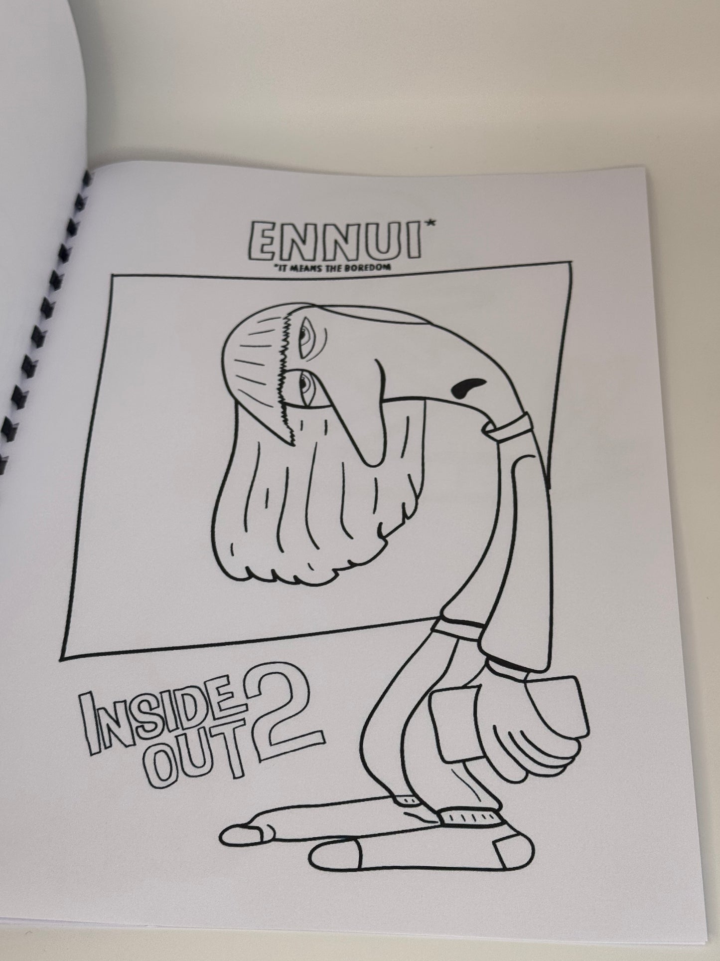 Inside Colouring Book
