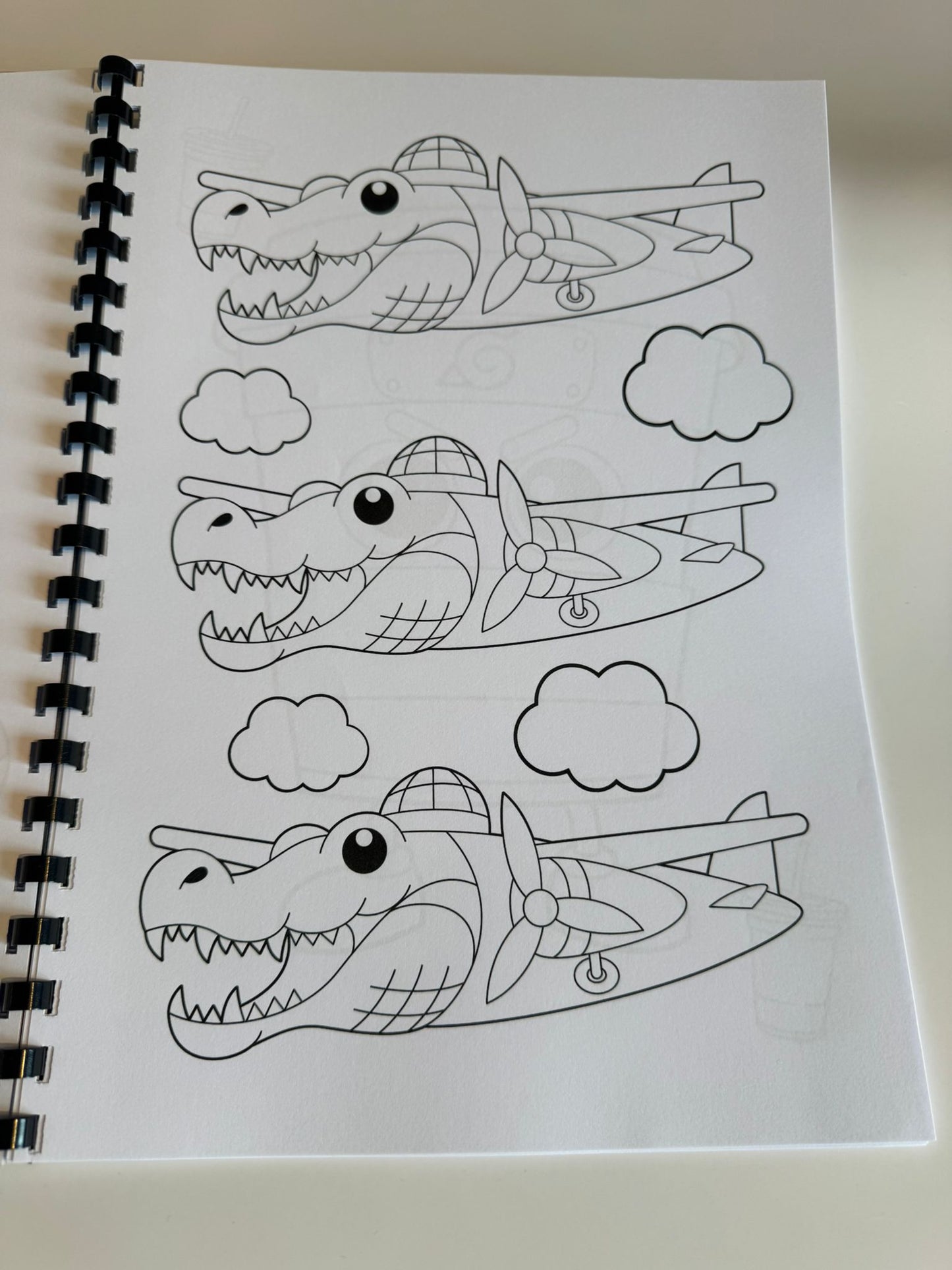 Italian Brainrot Colouring Book
