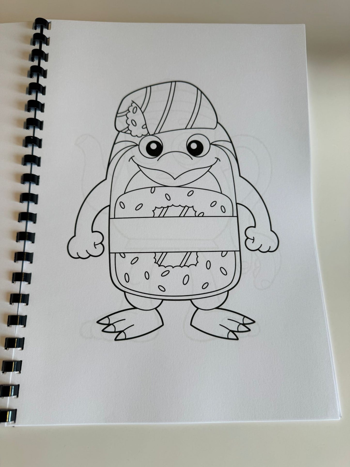 Italian Brainrot Colouring Book