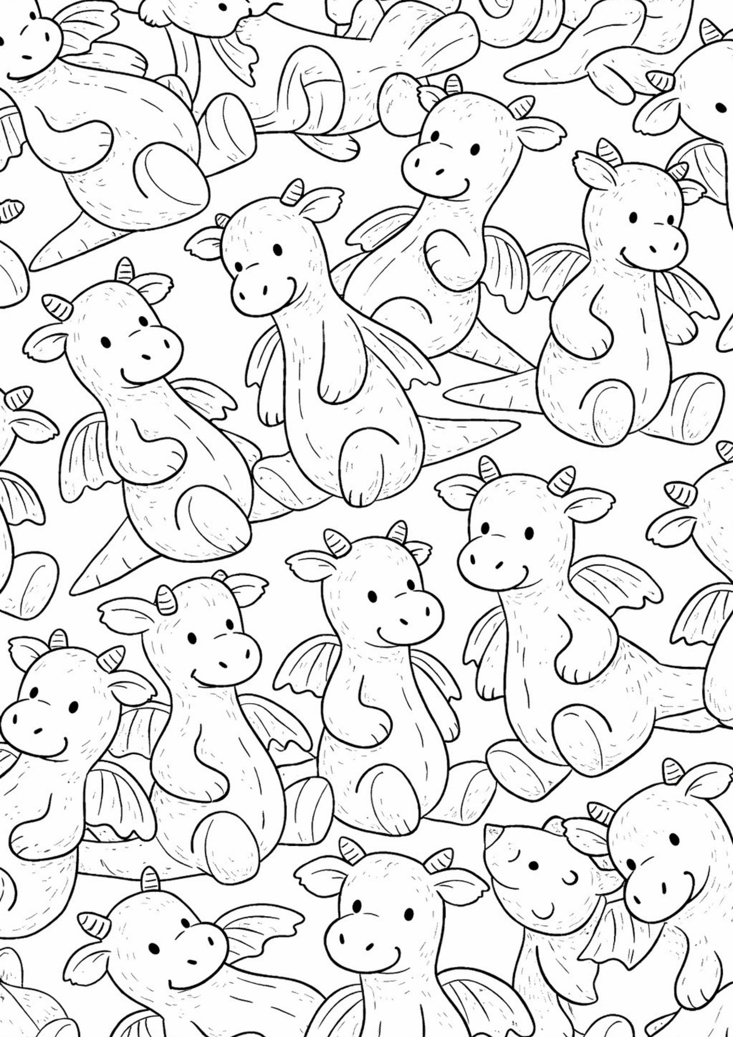 Jelly Cat  Adult Colouring Book