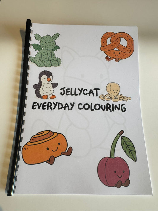 Jelly Cat Everyday Colouring Book