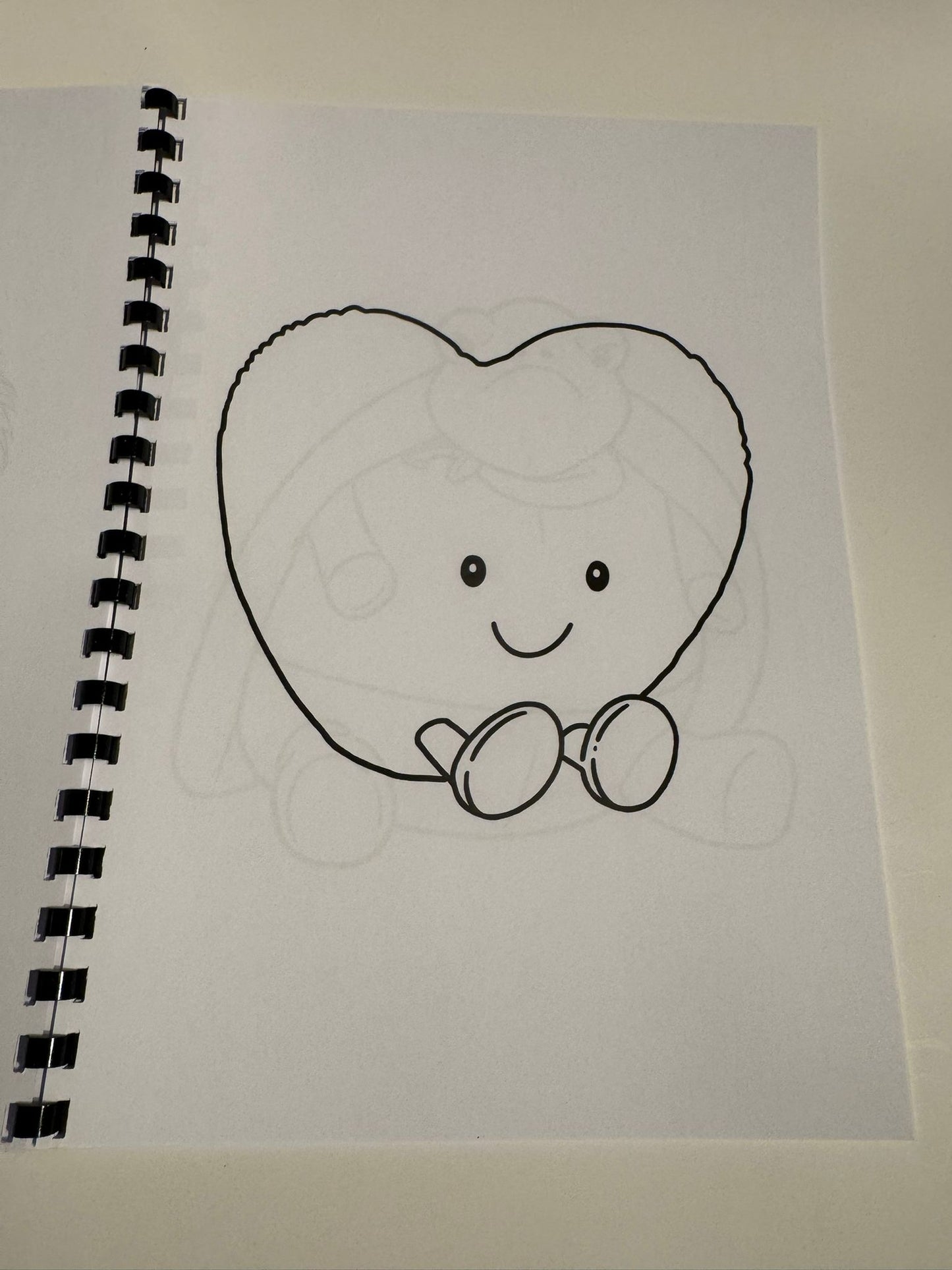 Jelly Cat Love Colouring Book
