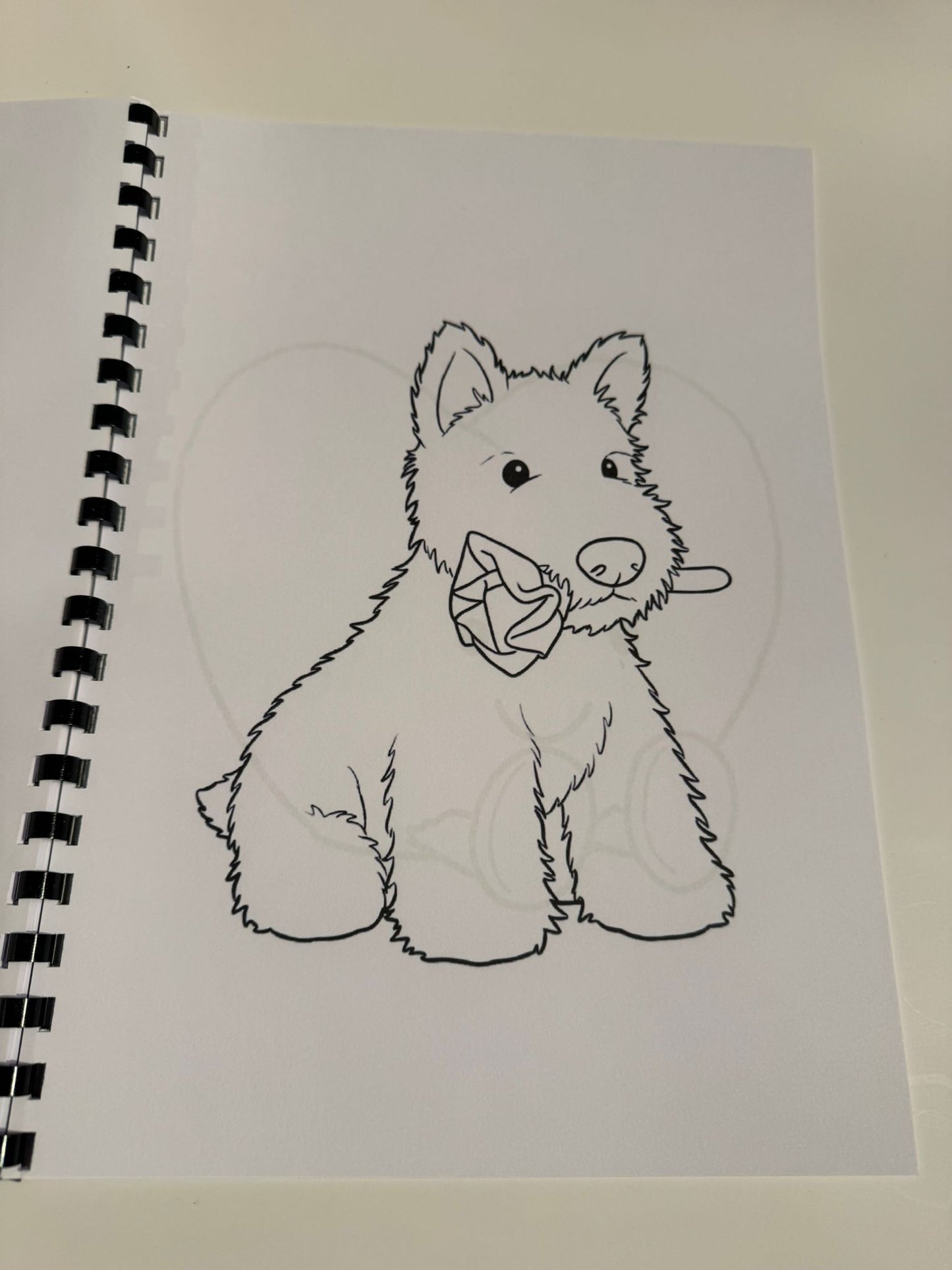 Jelly Cat Love Colouring Book
