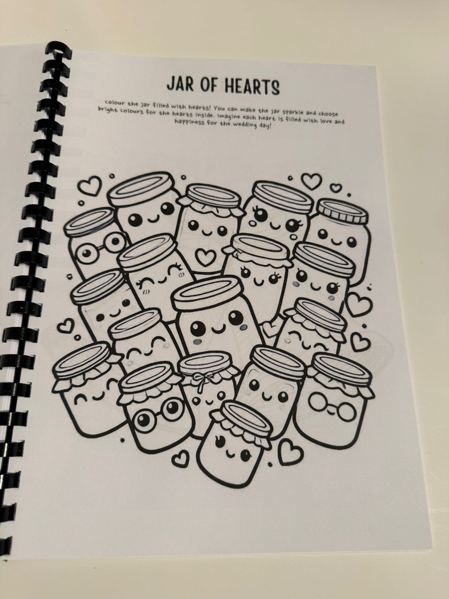 Jelly Cat Love Colouring Book