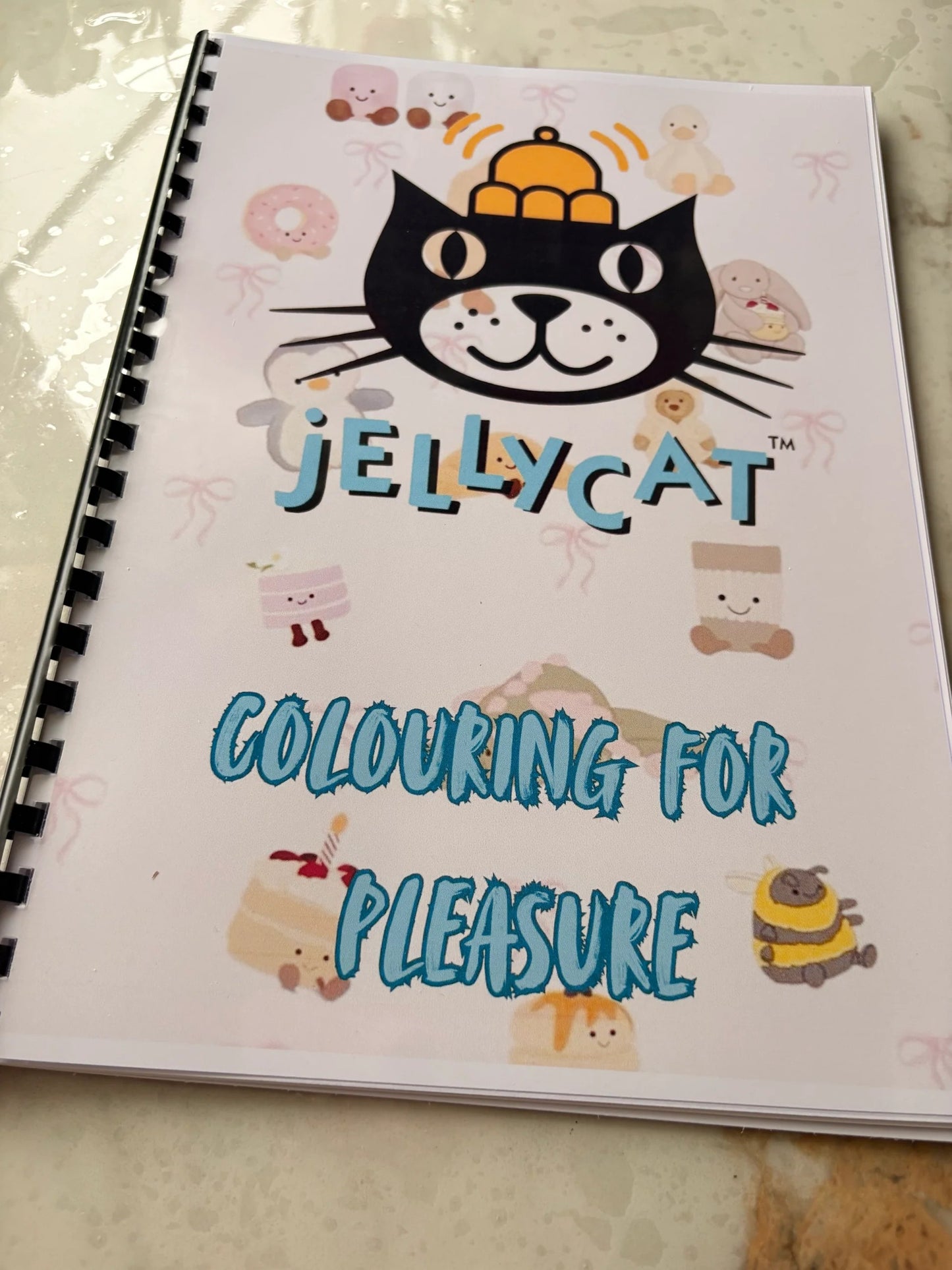 Jelly Cat Pleasure Colouring Book