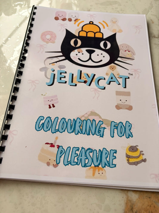 Jelly Cat Pleasure Colouring Book