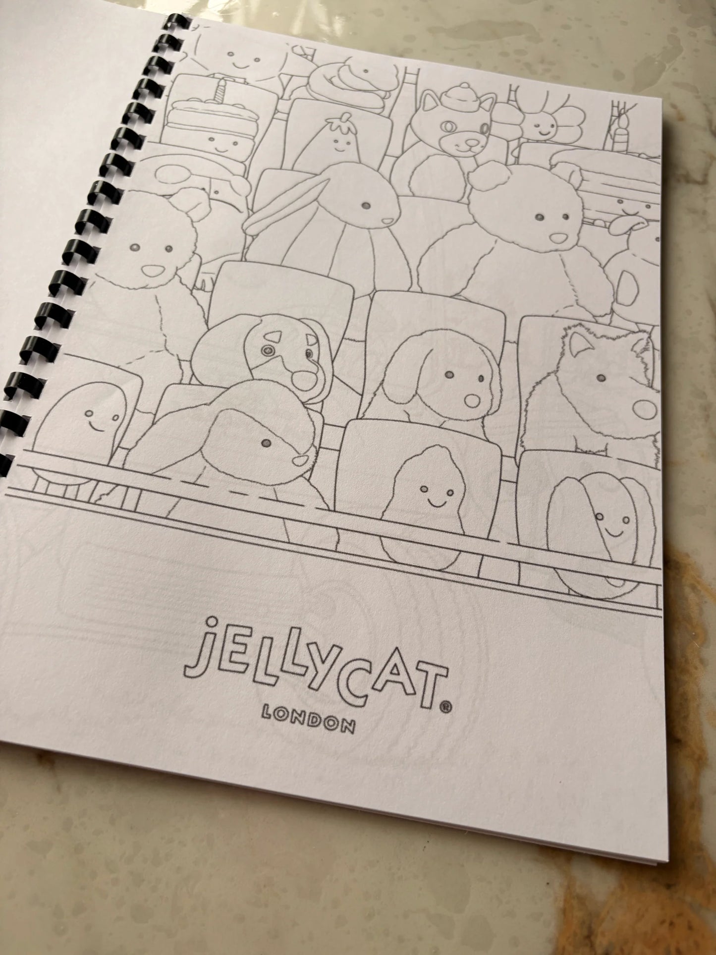 Jelly Cat Pleasure Colouring Book