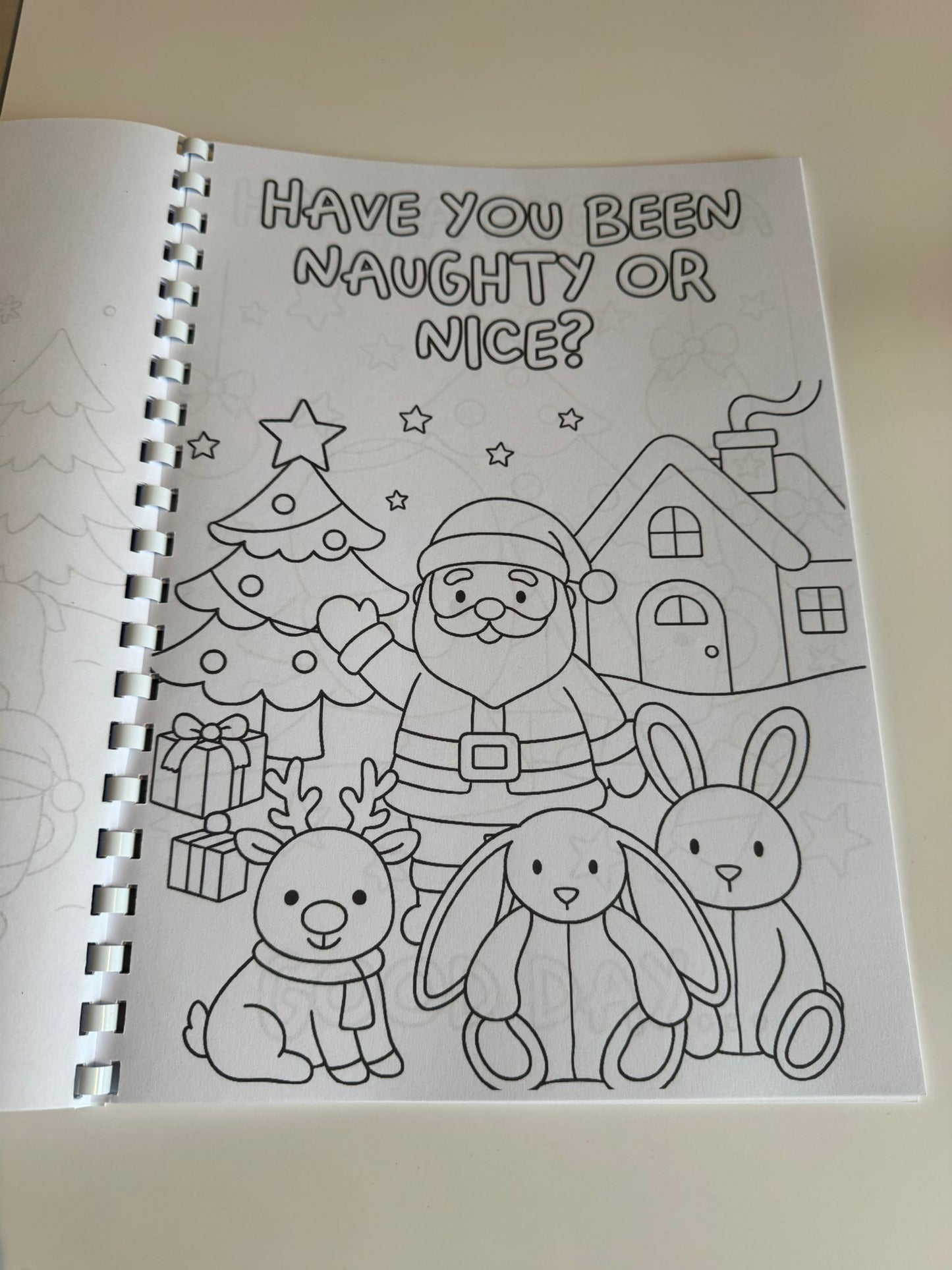 Jelly Cat Christmas Colouring Book