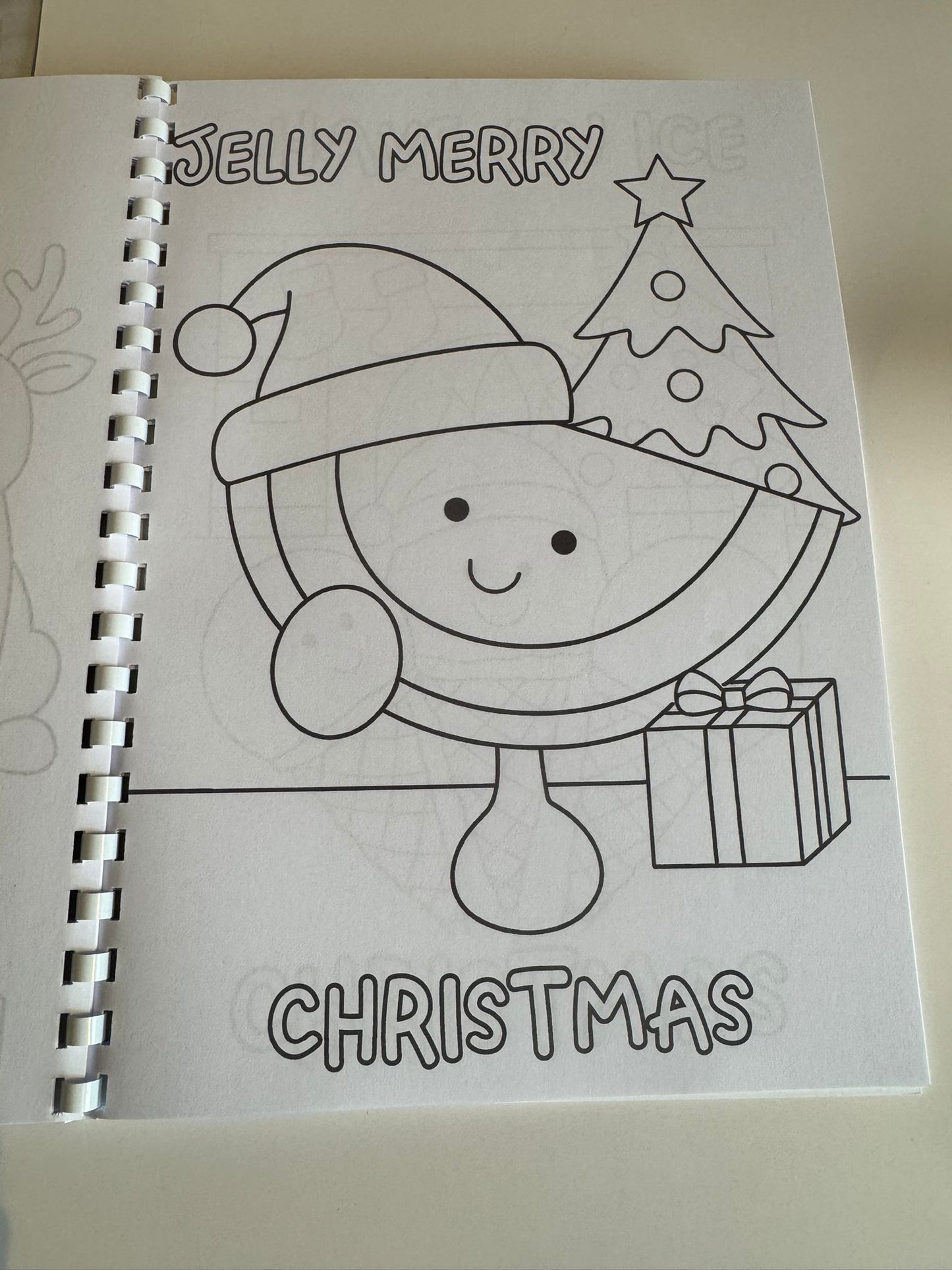 Jelly Cat Christmas Colouring Book