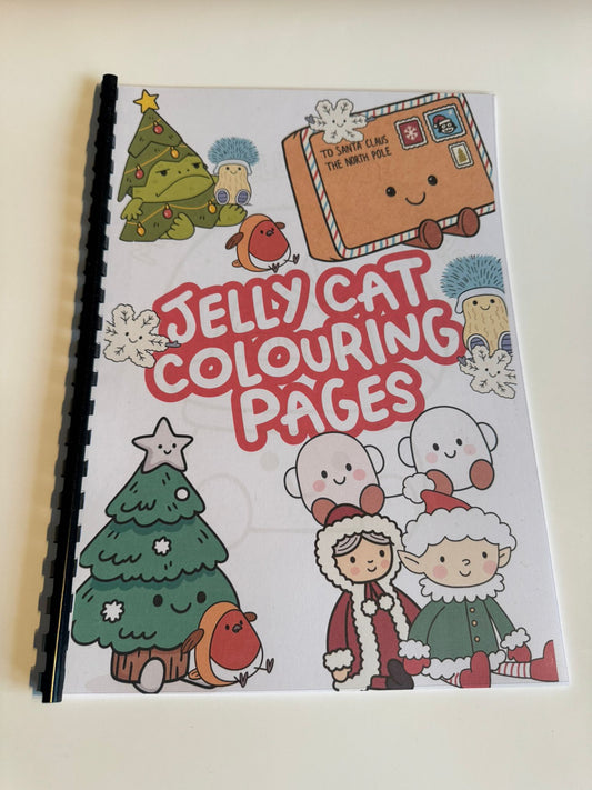 Jelly Cat Christmas Colouring Book