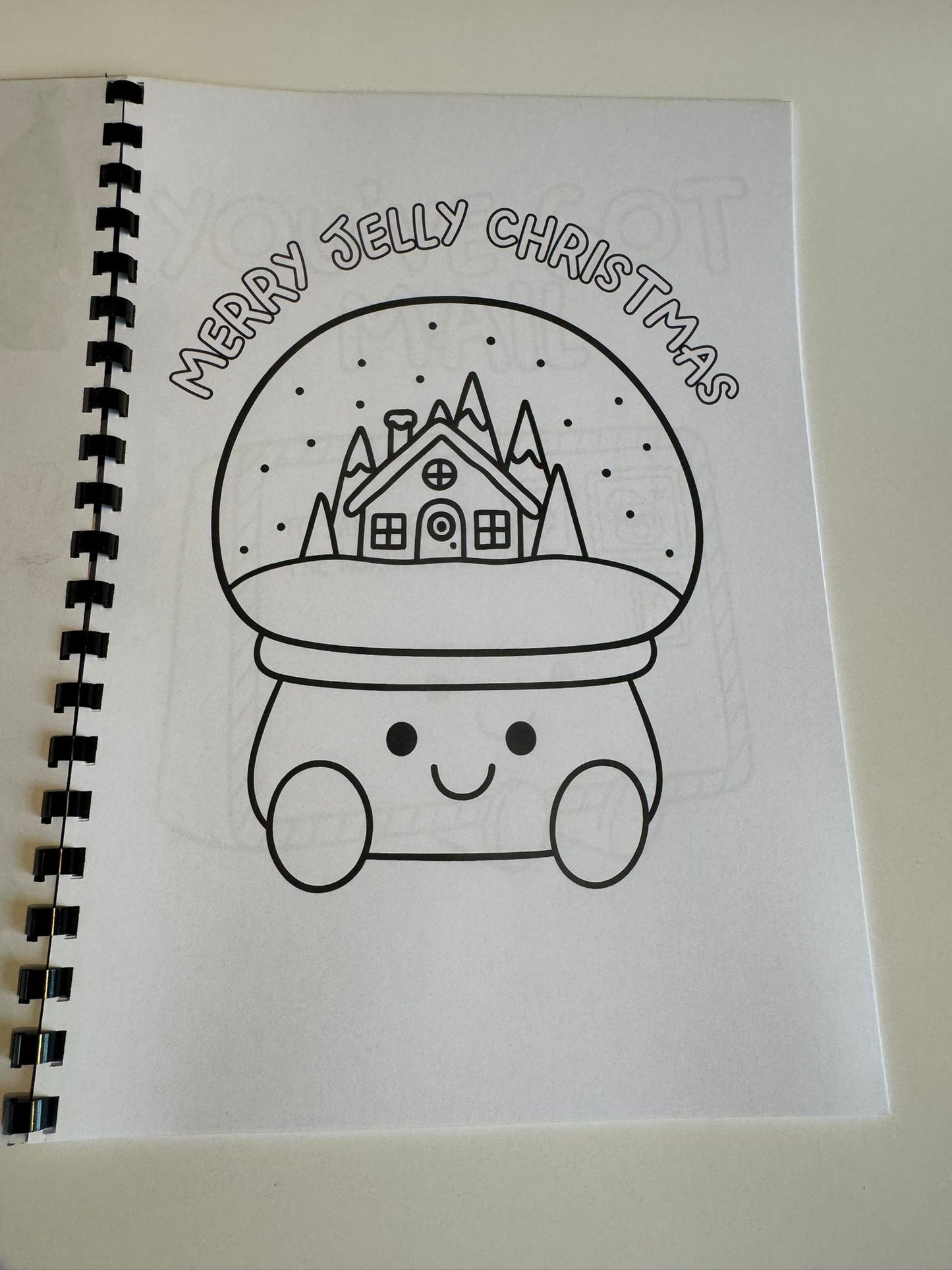 Jelly Cat Christmas Colouring Book