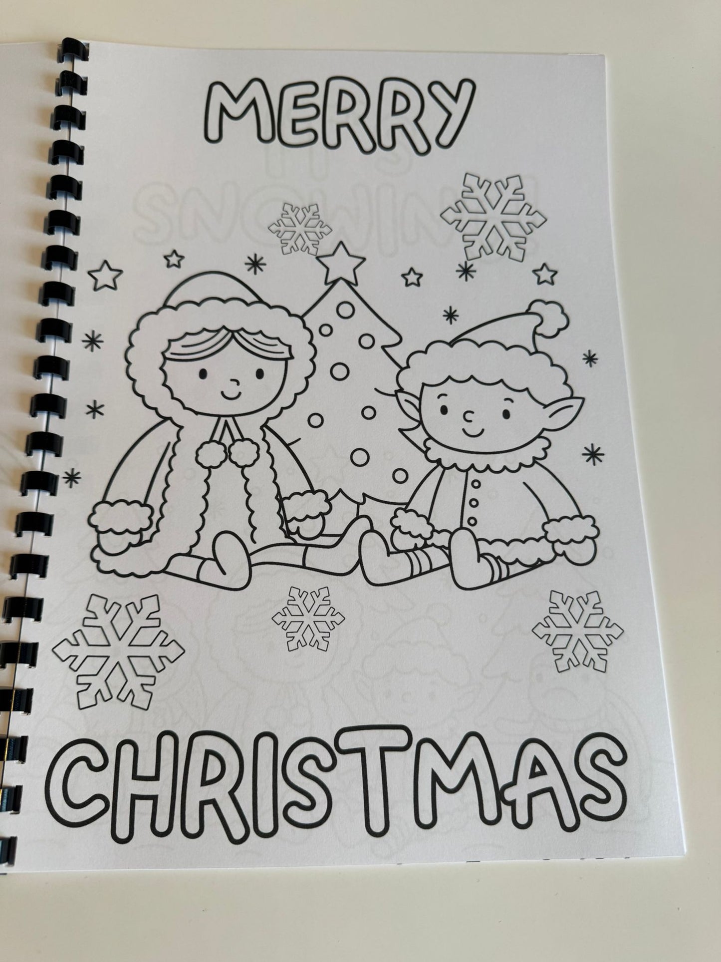 Jelly Cat Christmas Colouring Book