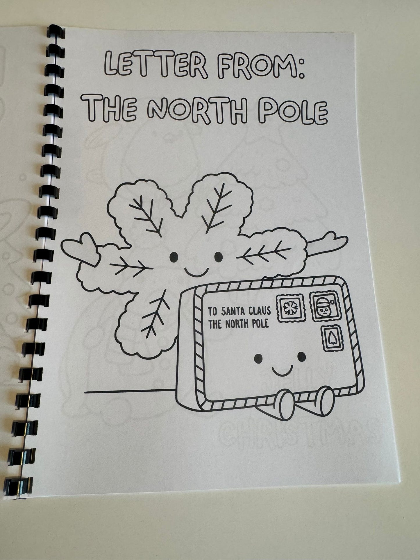 Jelly Cat Christmas Colouring Book