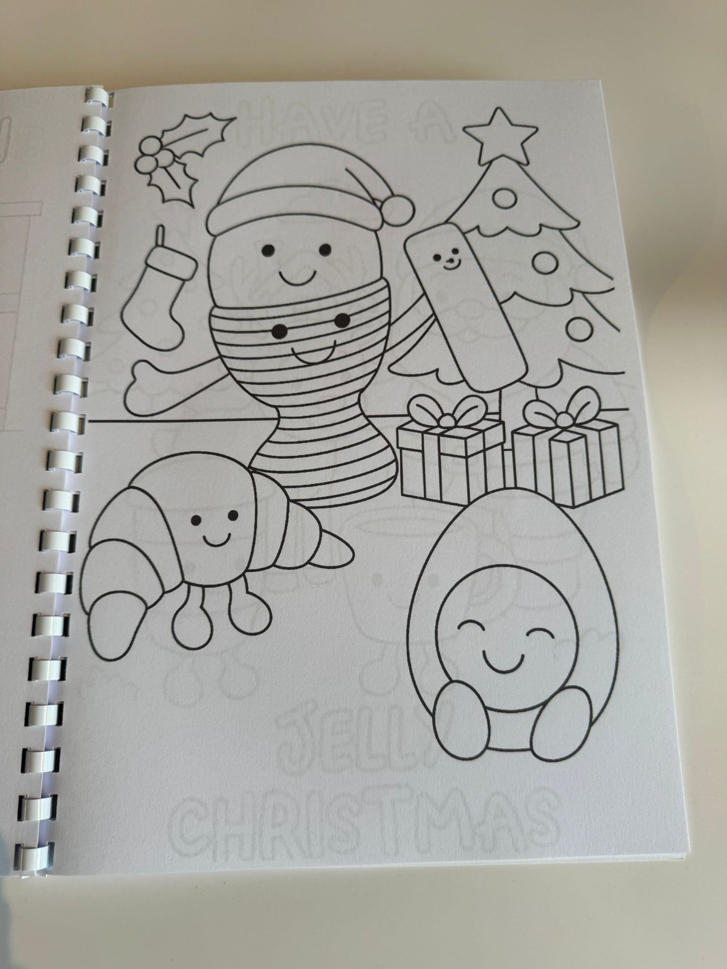 Jelly Cat Christmas Colouring Book