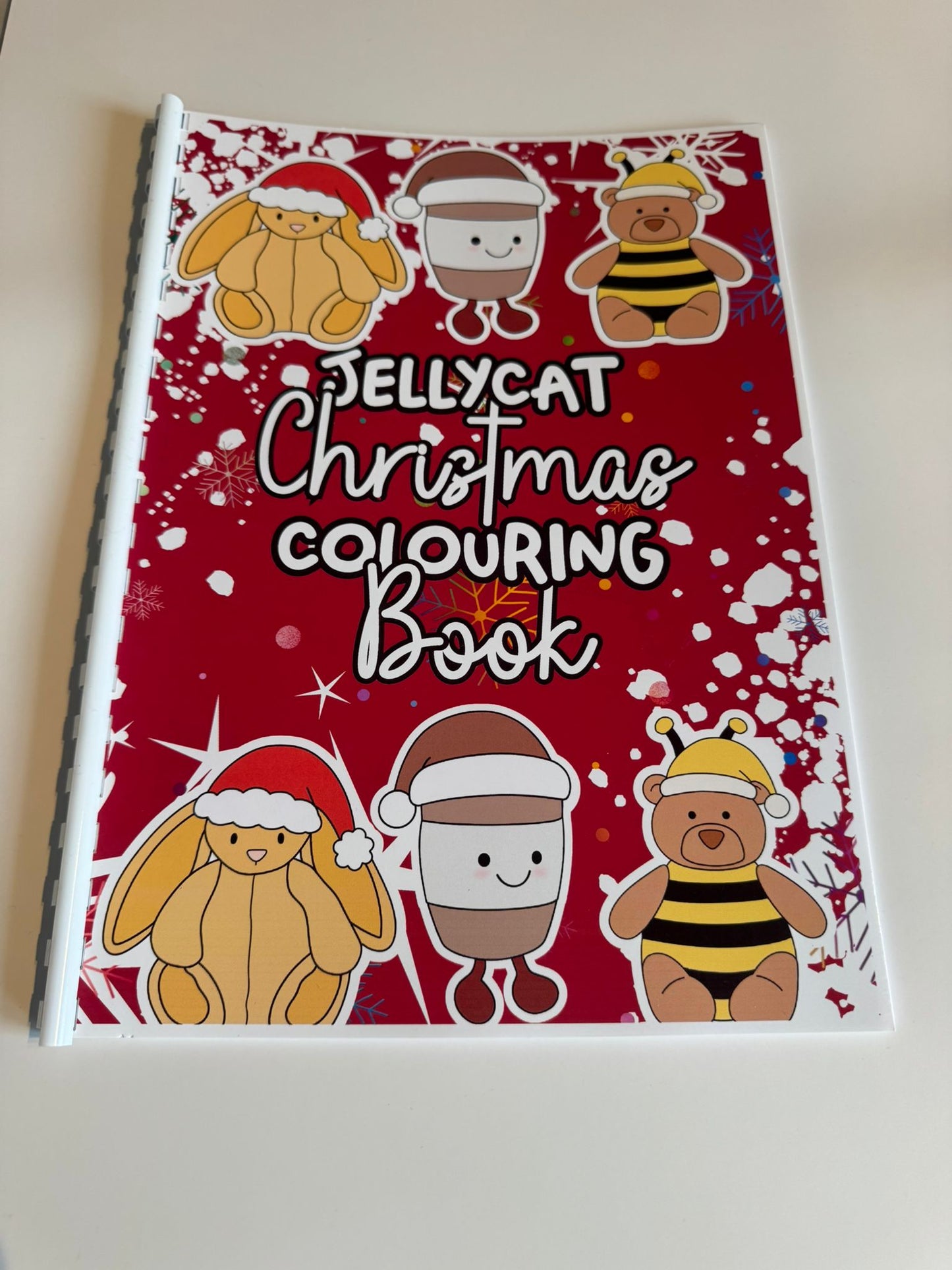 Jelly Cat Christmas Colouring Book