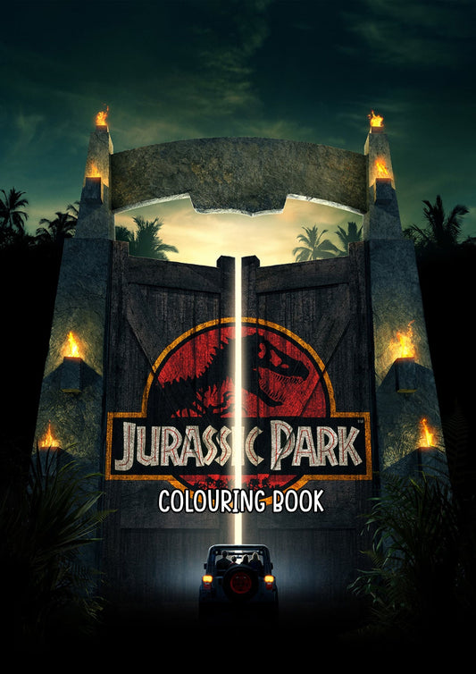 Jurassic Park Colouring Book