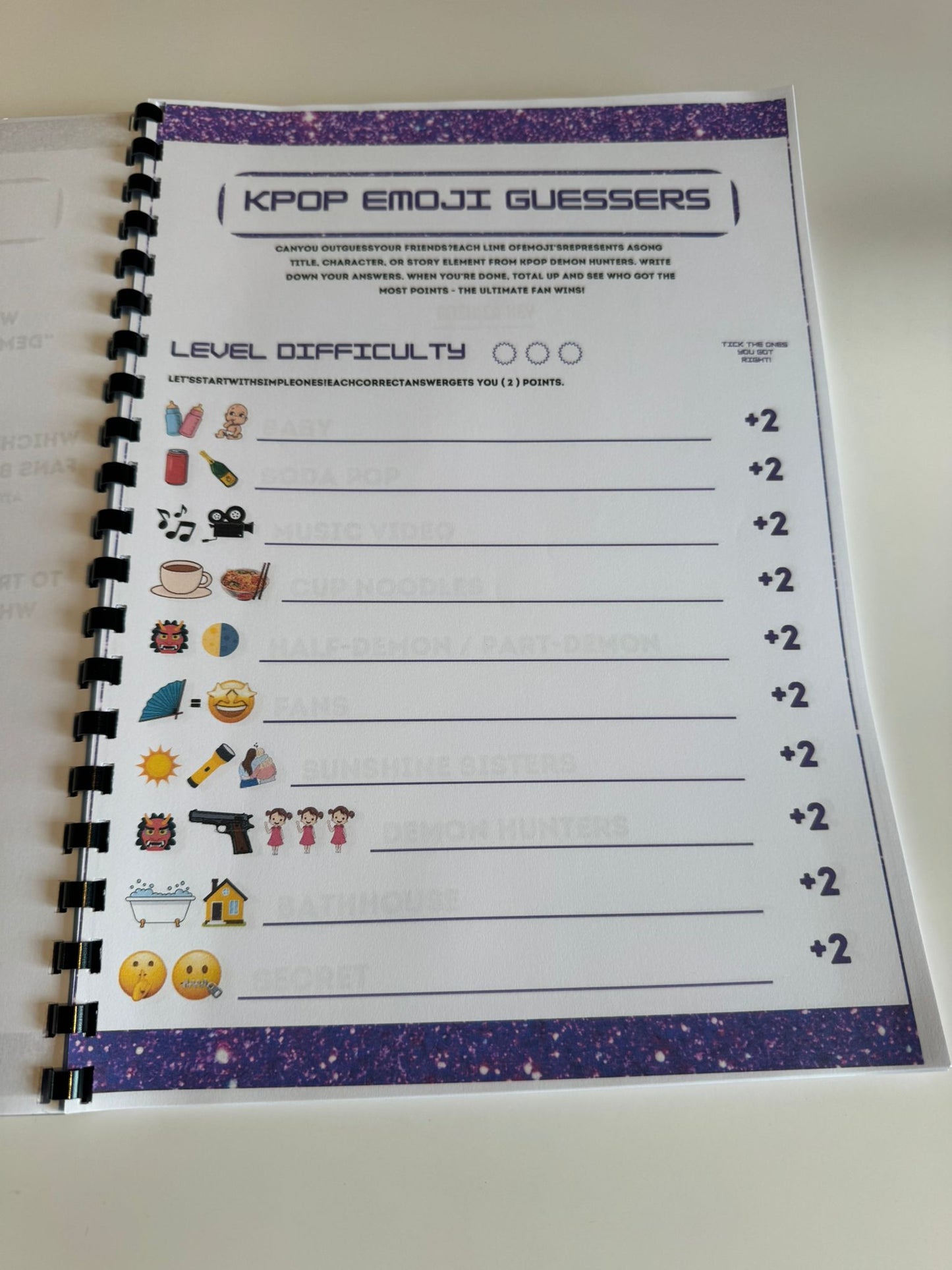 KPop Activities Colouring Book