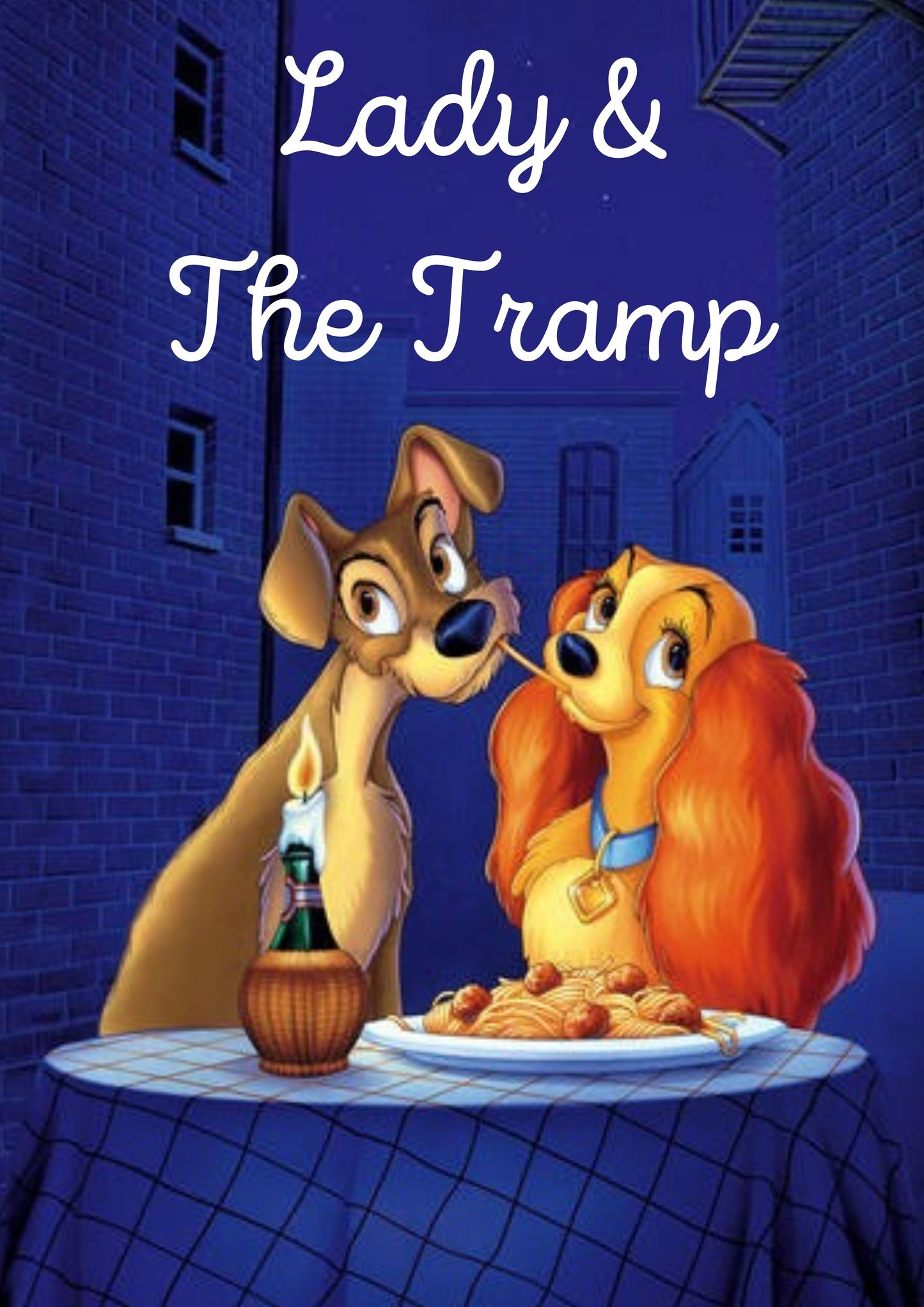 Lady and the Tramp Colouring Book