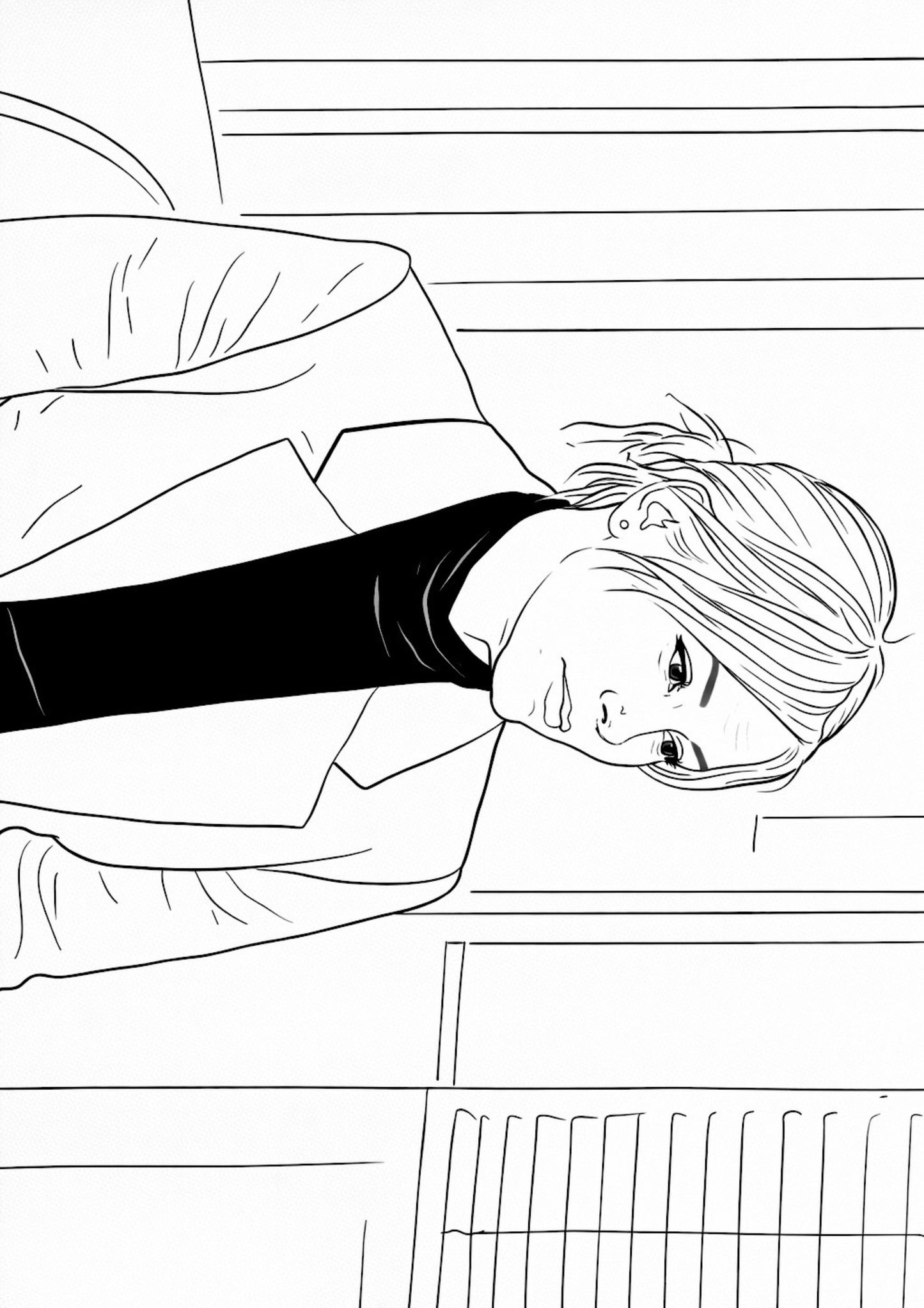Law and Order Colouring Book
