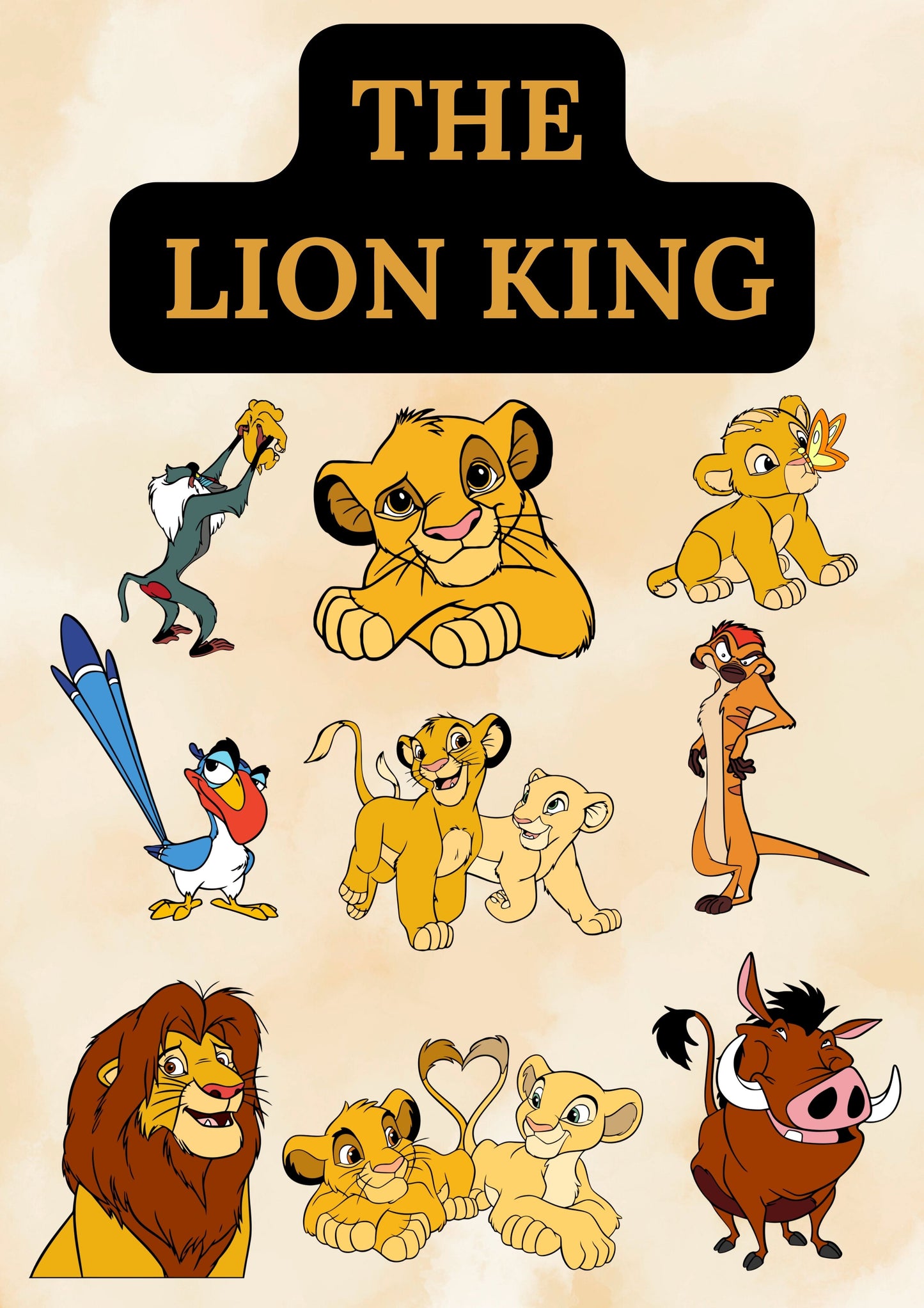 Lion King Colouring Book