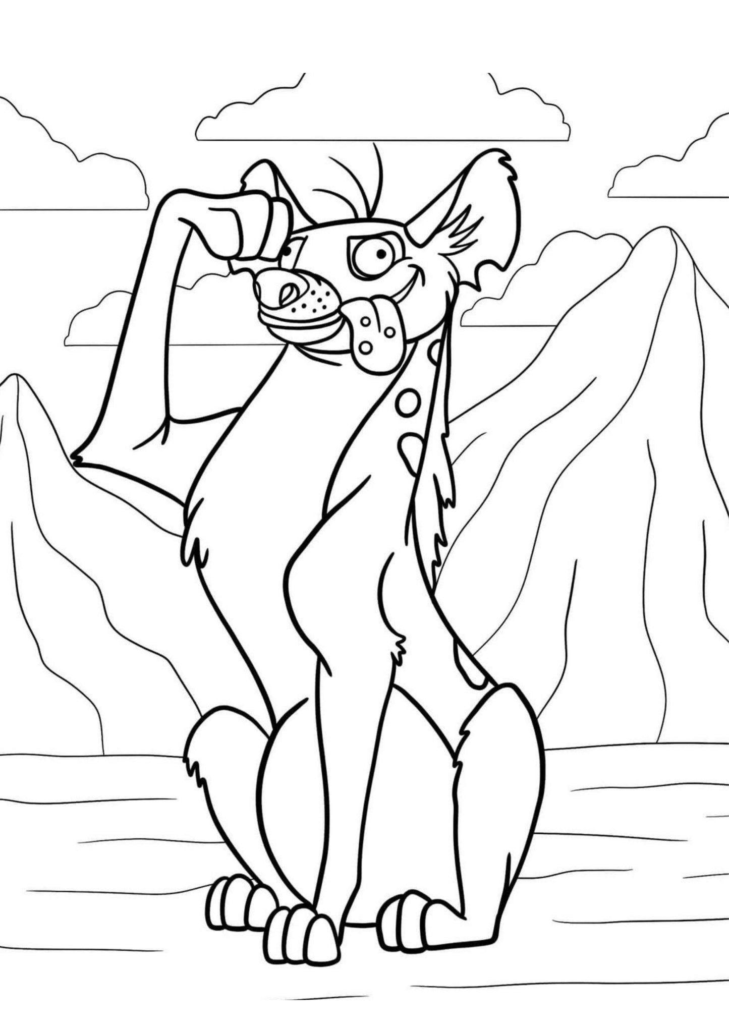Lion King Colouring Book