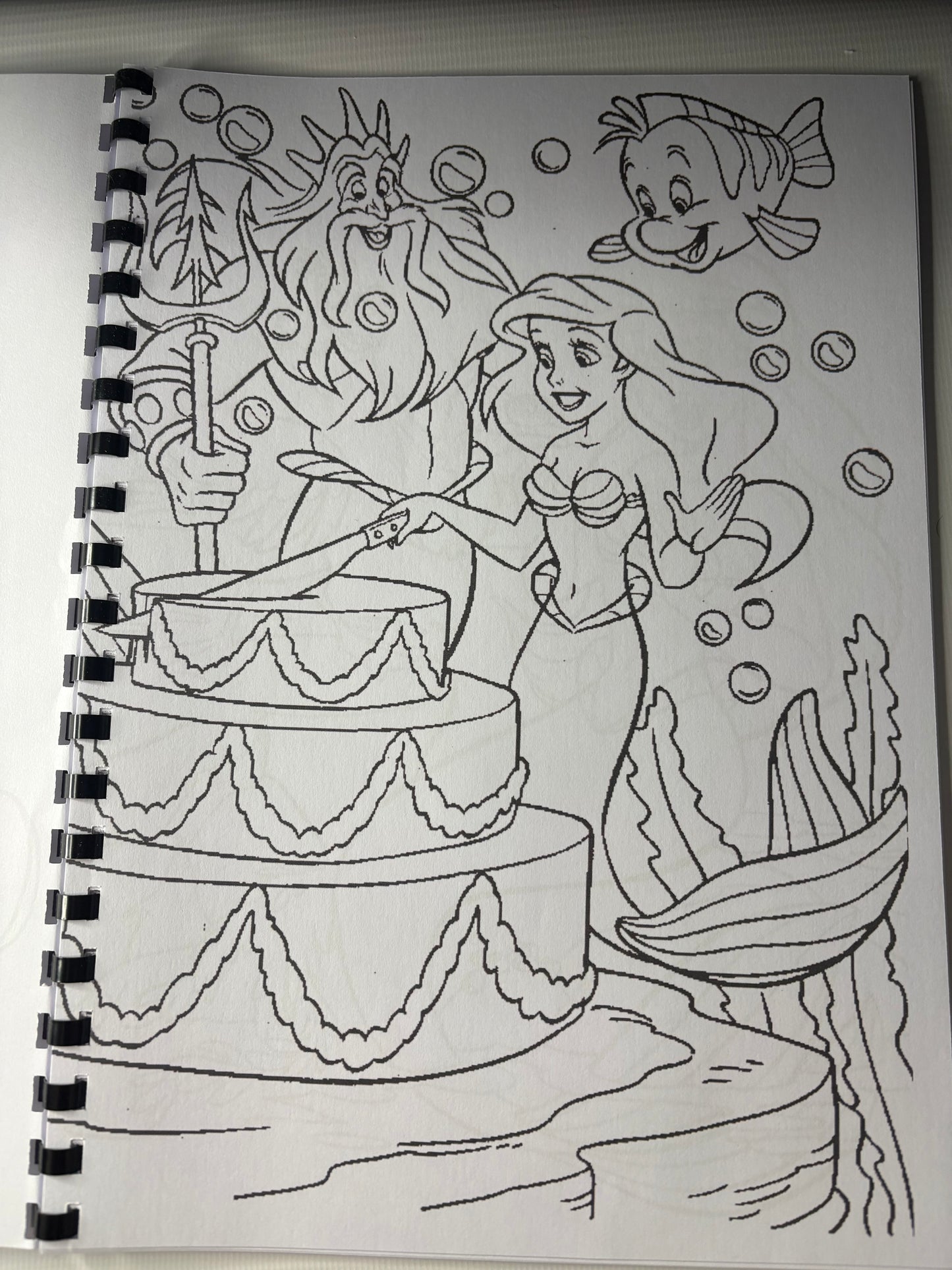 Little Mermaid Colouring Book