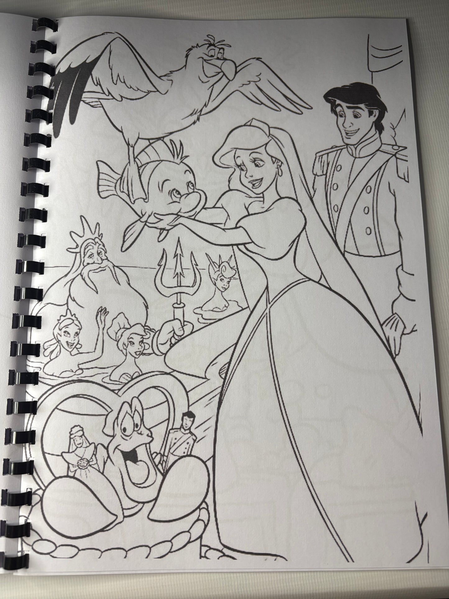 Little Mermaid Colouring Book