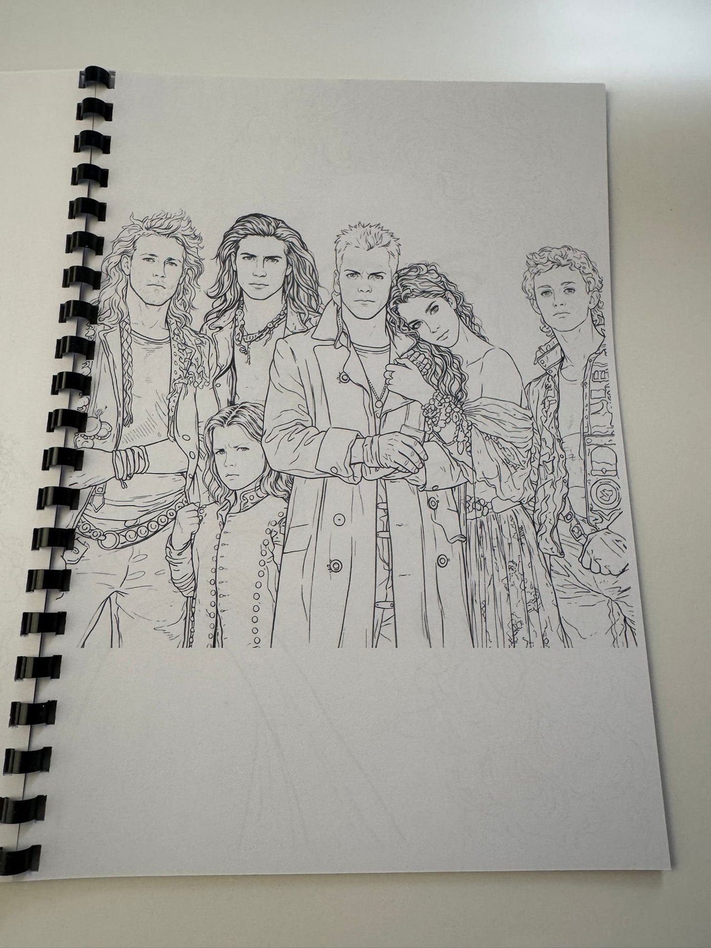 Lost Boys Colouring Book