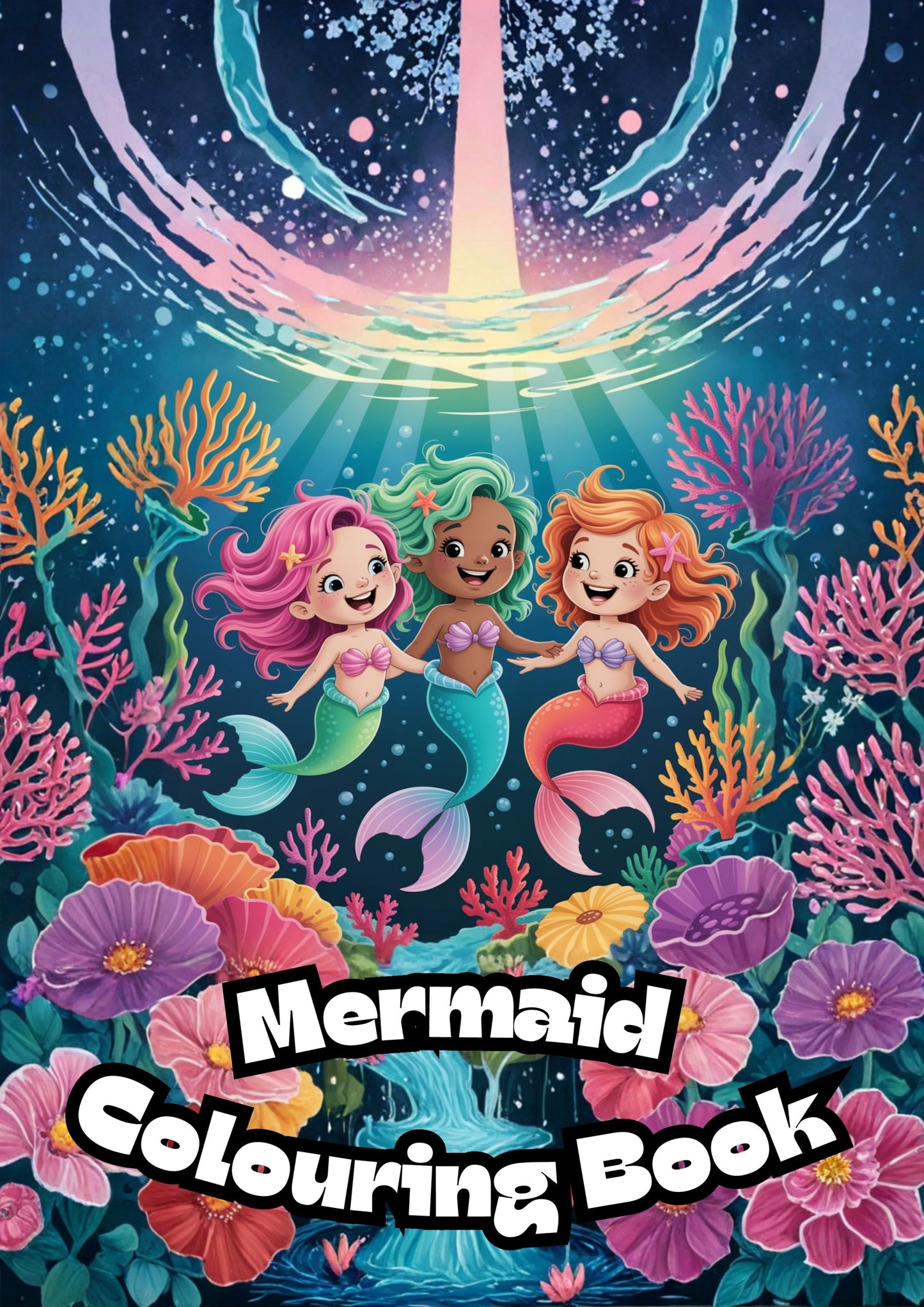 Mermaids Colouring Book